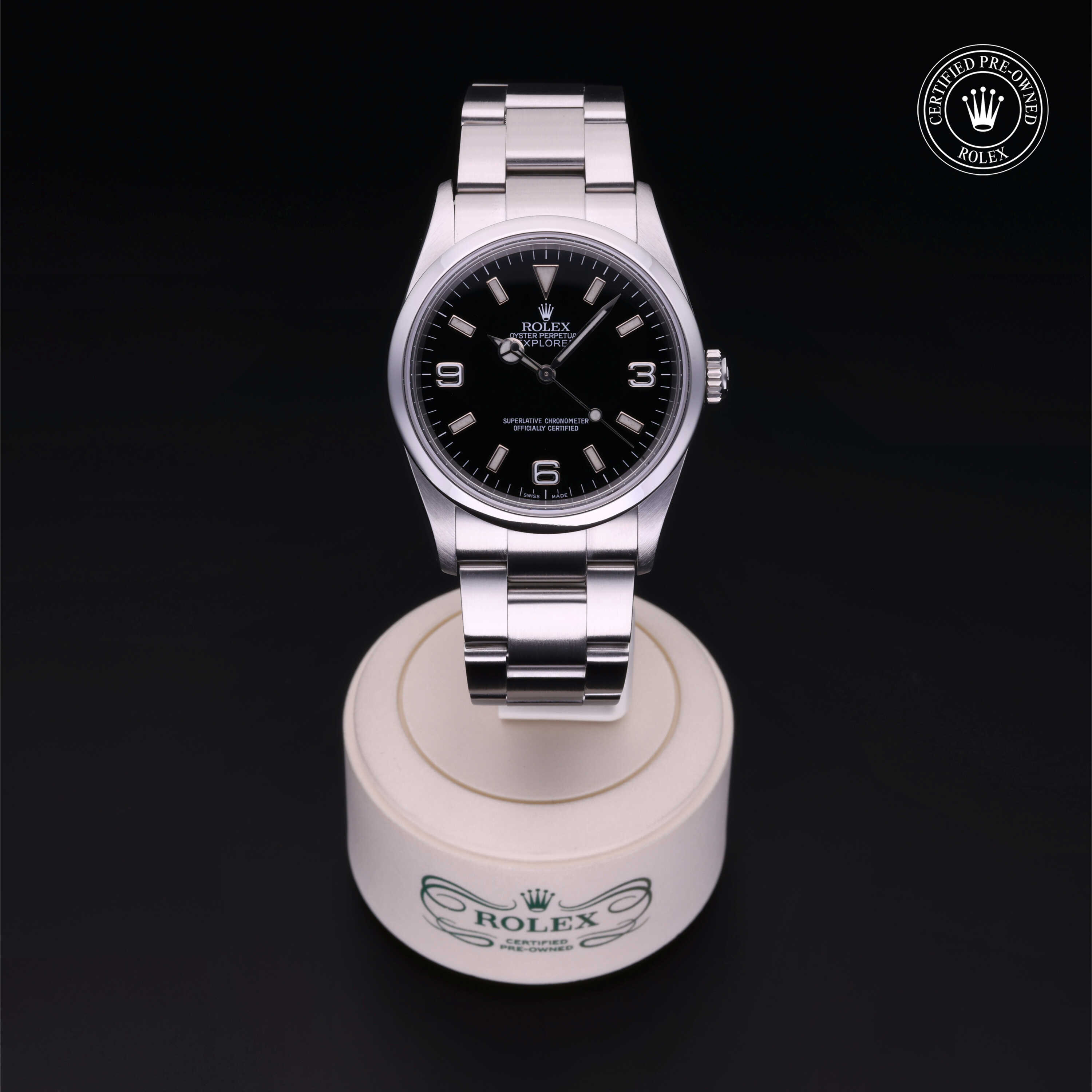 Rolex Explorer in Oystersteel M114270-0002 at Alson Jewelers
