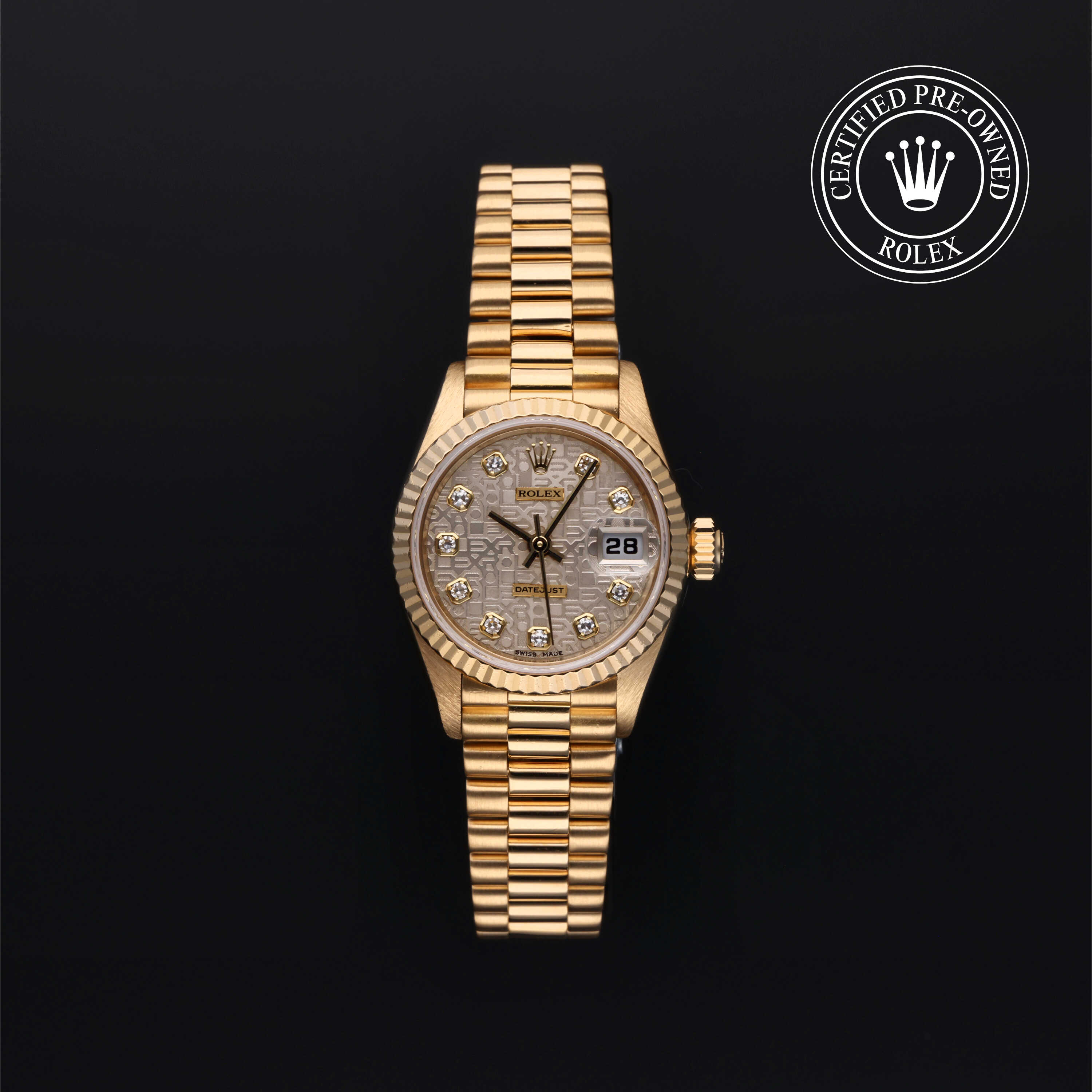 Rolex Lady-Datejust in Gold 18 Carat Yellow M69178-0033 at Alson Jewelers