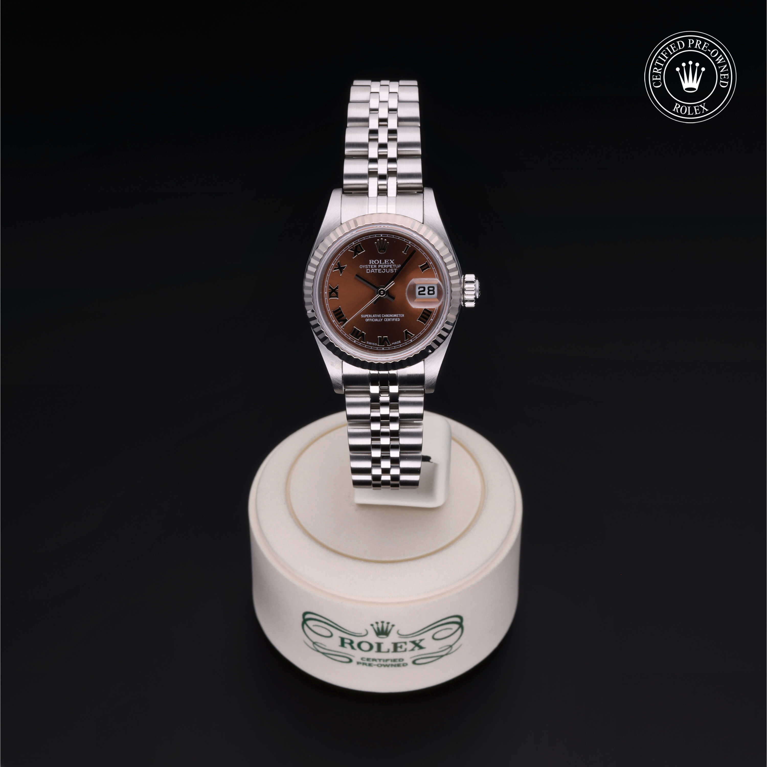 Rolex Lady-Datejust in Rolesor 18 Carat White M79174-0076 at Alson Jewelers