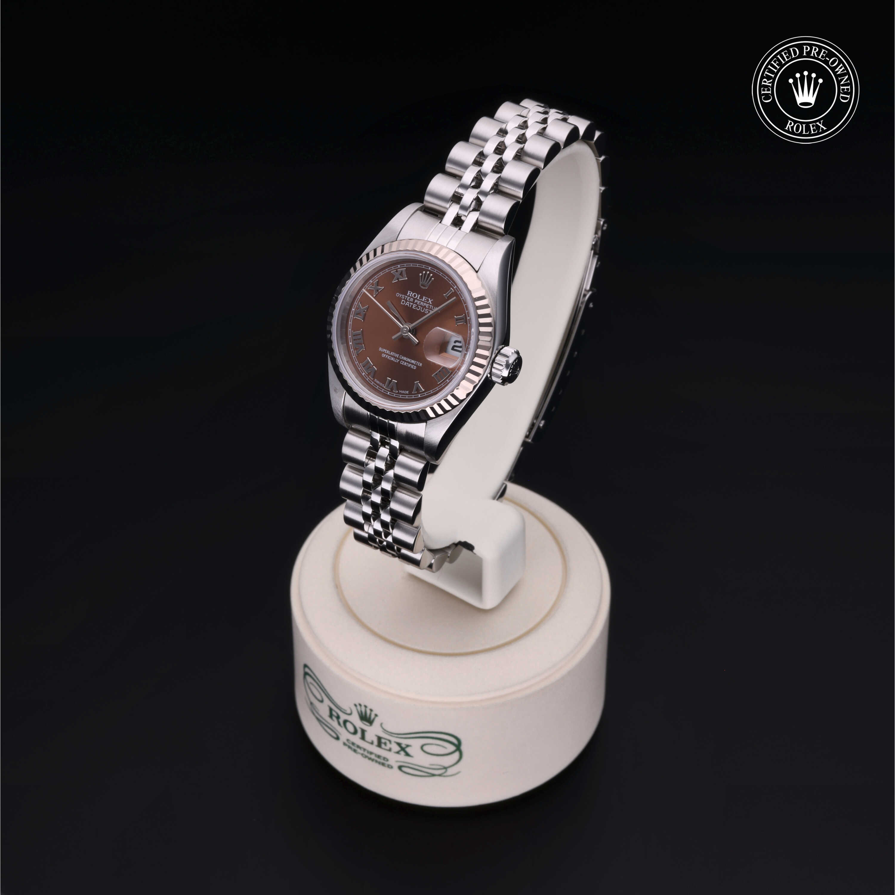 Rolex Lady-Datejust in Rolesor 18 Carat White M79174-0076 at Alson Jewelers