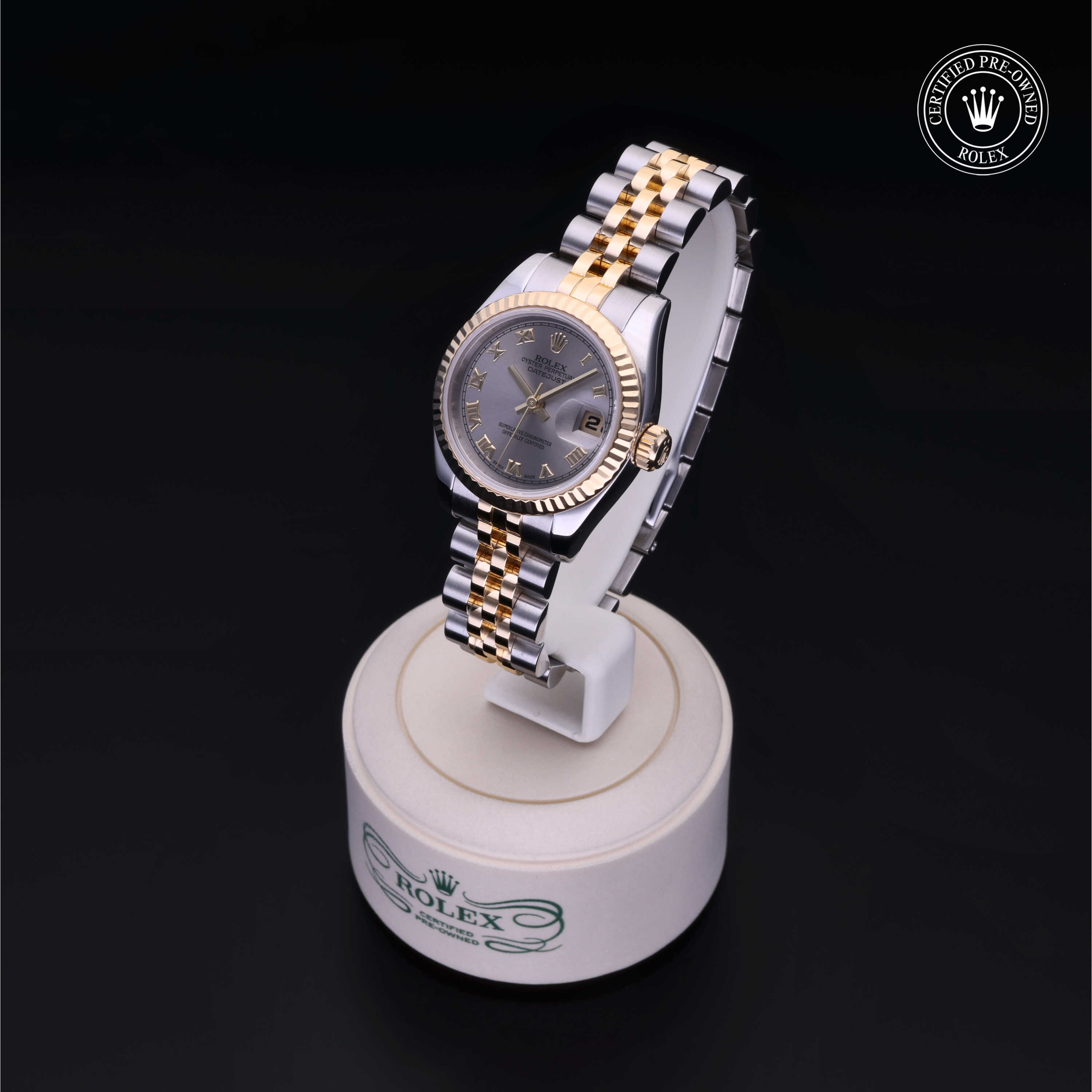 Rolex Lady-Datejust in Rolesor 18 Carat Yellow M179173-0069 at Alson Jewelers