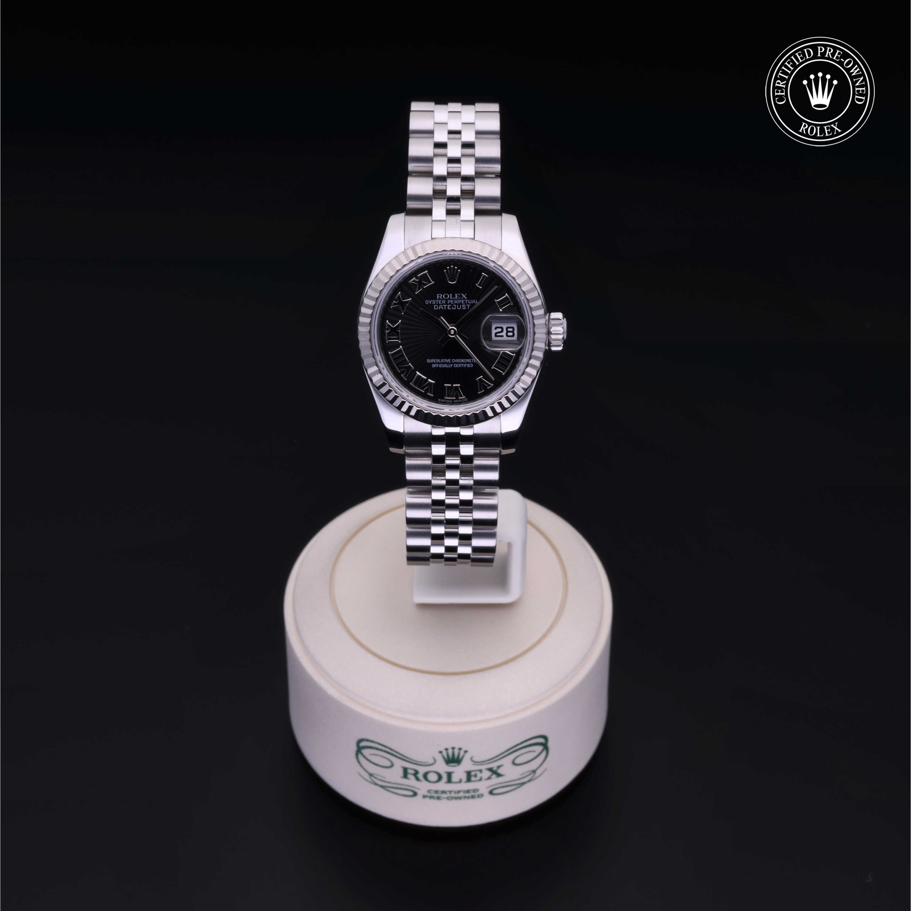 Rolex Lady-Datejust in Rolesor 18 Carat White M179174-0013 at Alson Jewelers