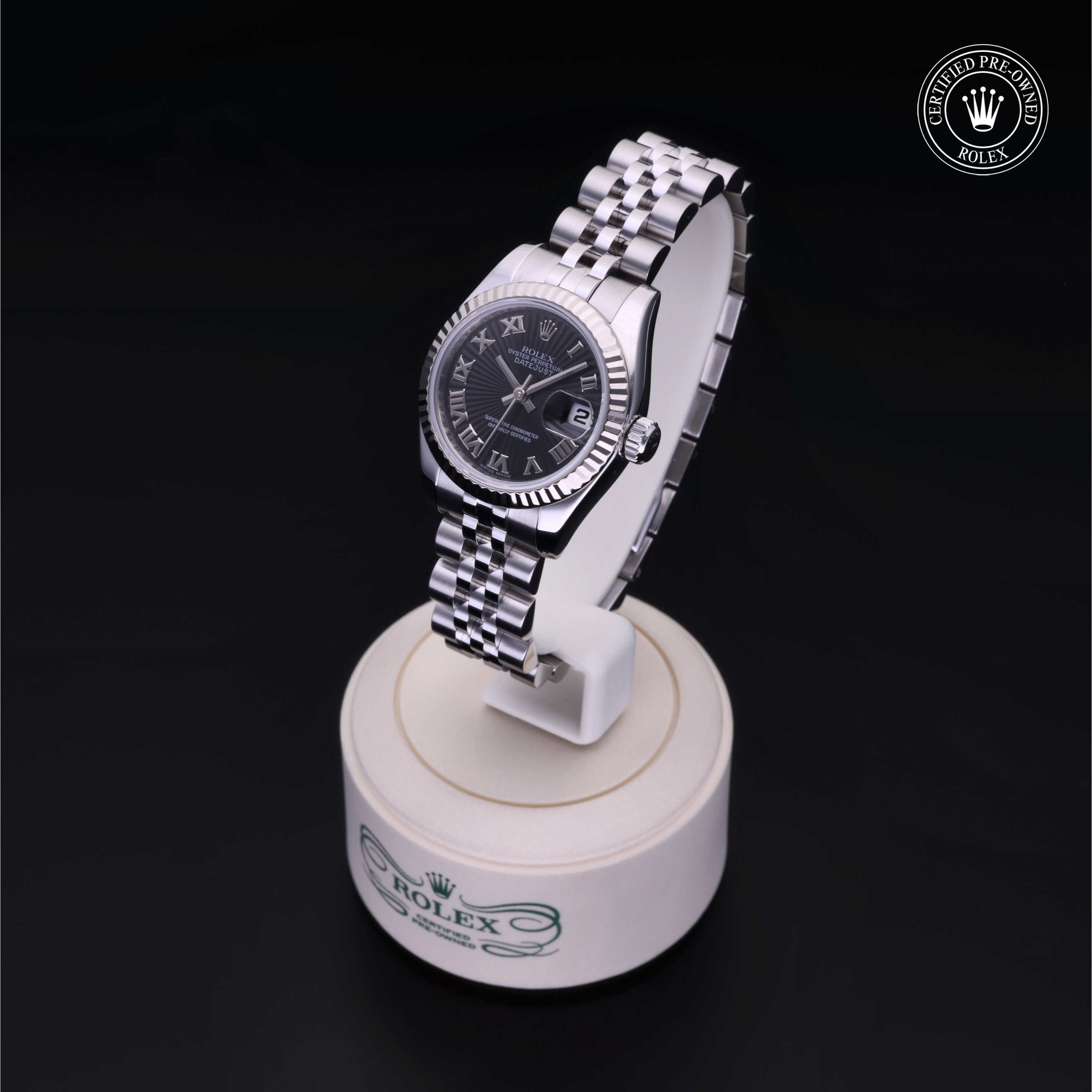 Rolex Lady-Datejust in Rolesor 18 Carat White M179174-0013 at Alson Jewelers