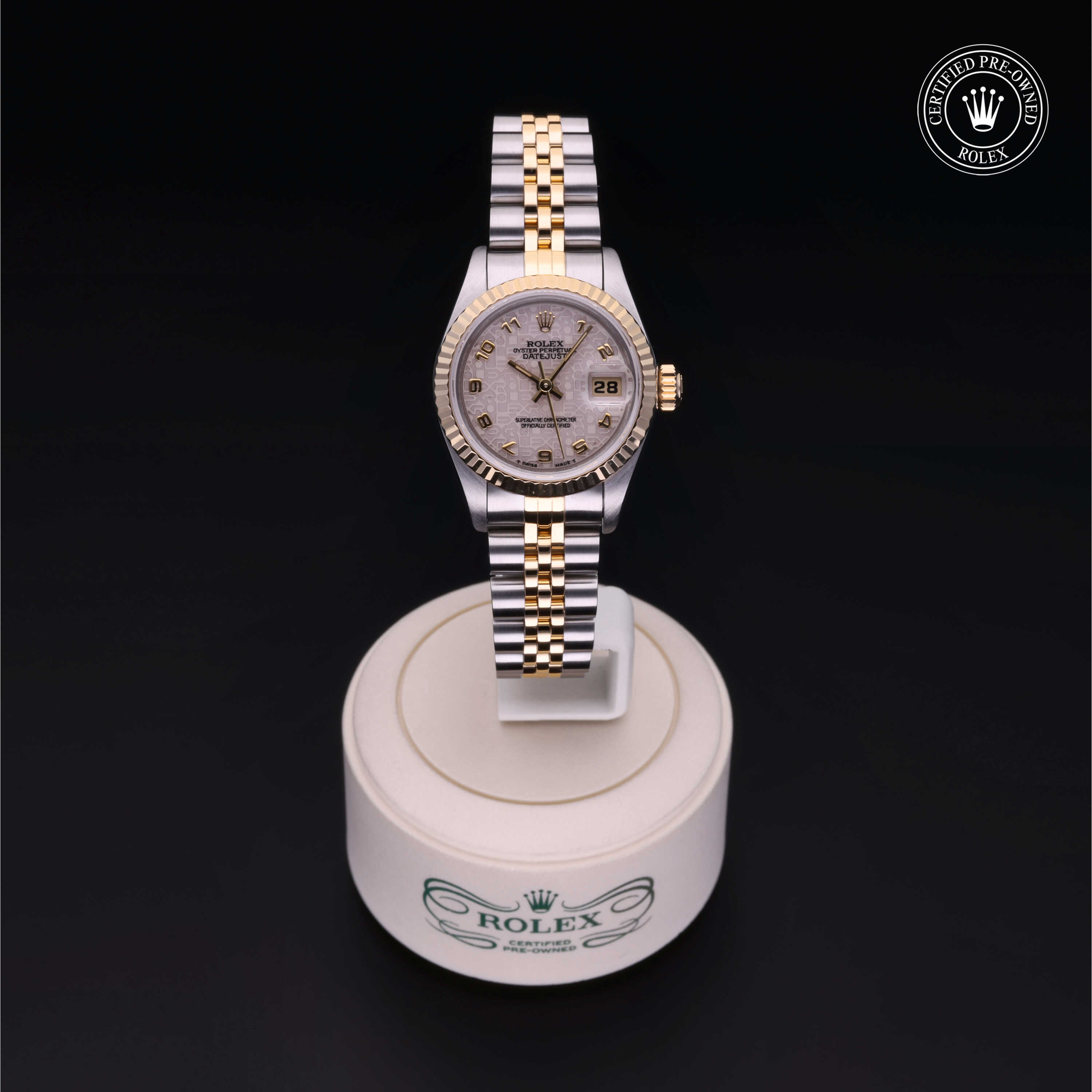 Rolex Lady-Datejust in Rolesor 18 Carat Yellow M69173-0001 at Alson Jewelers