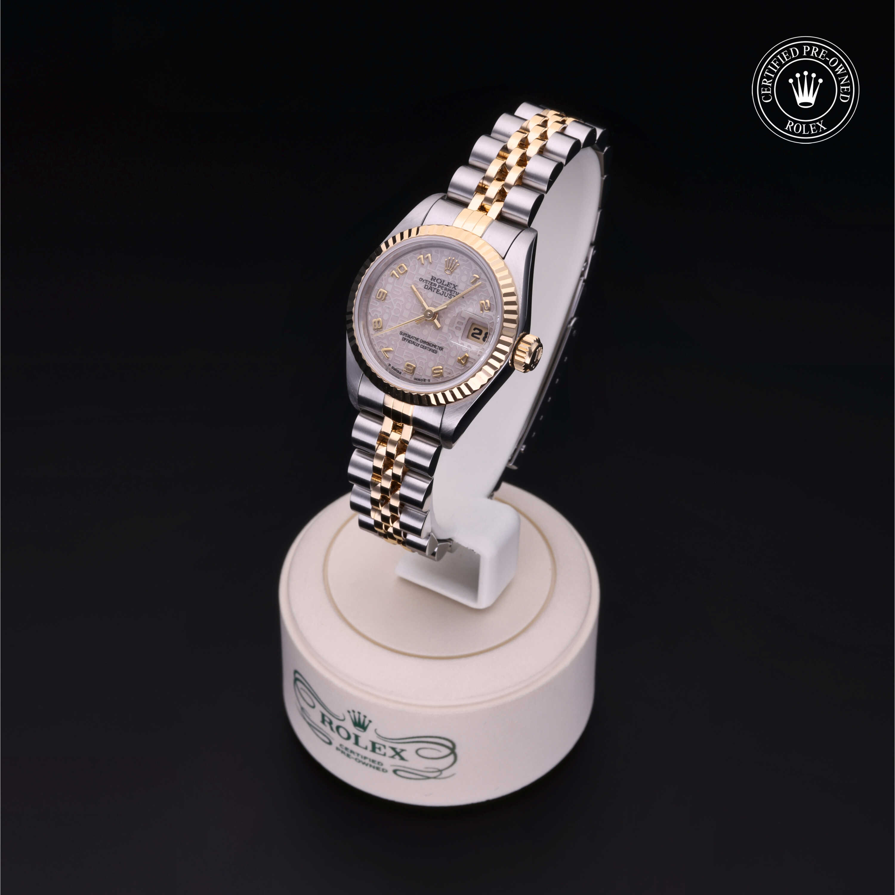 Rolex Lady-Datejust in Rolesor 18 Carat Yellow M69173-0001 at Alson Jewelers