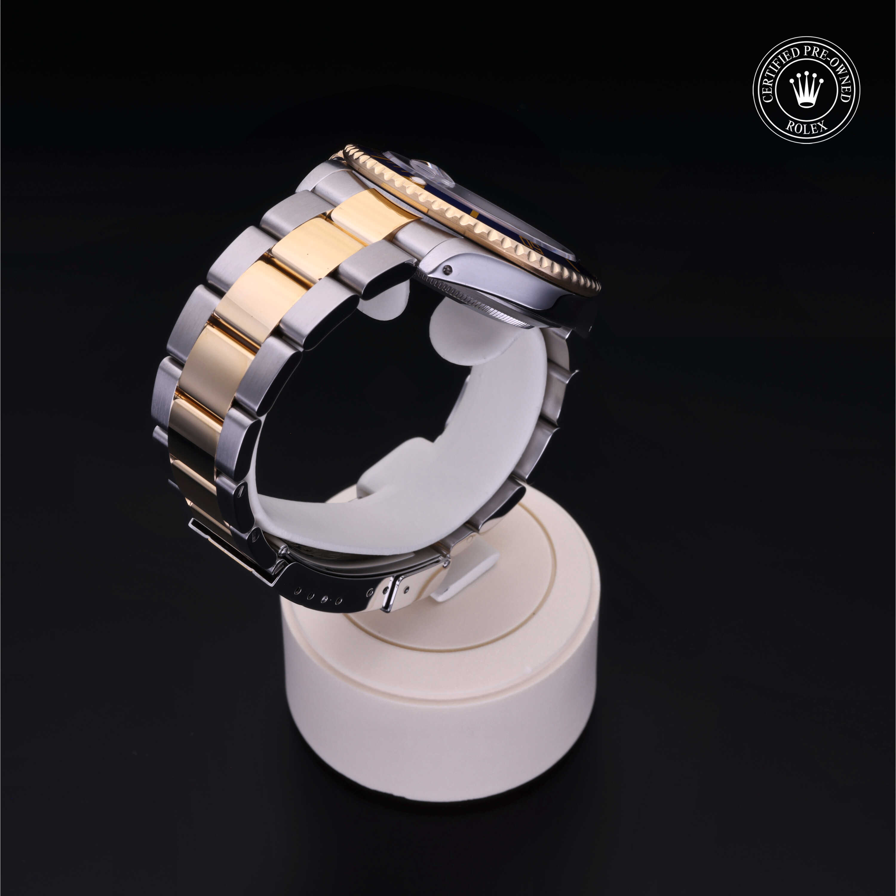 Rolex Submariner in Rolesor 18 Carat Yellow M16613-0015 at Alson Jewelers