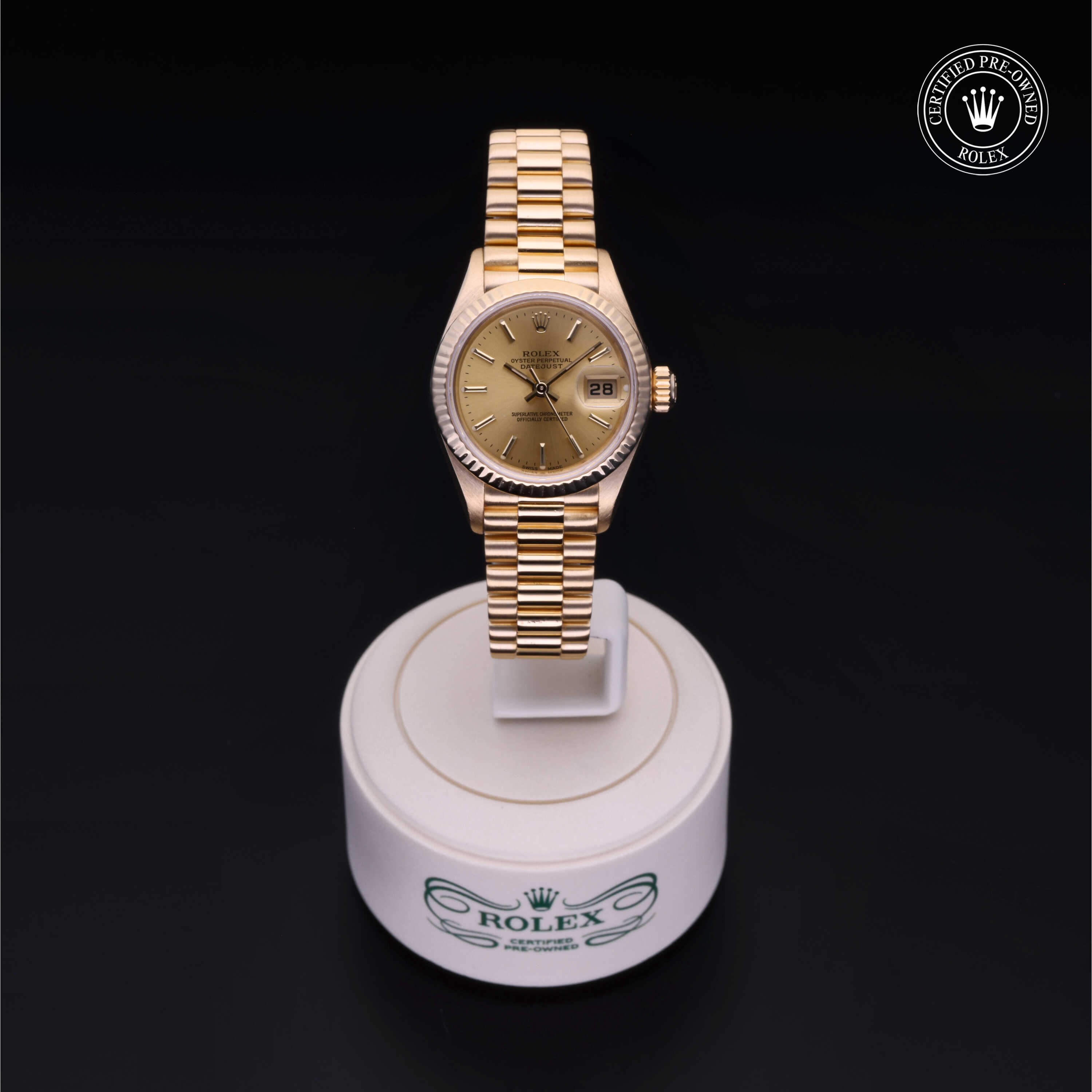 Rolex Lady-Datejust in Gold 18 Carat Yellow  at Alson Jewelers
