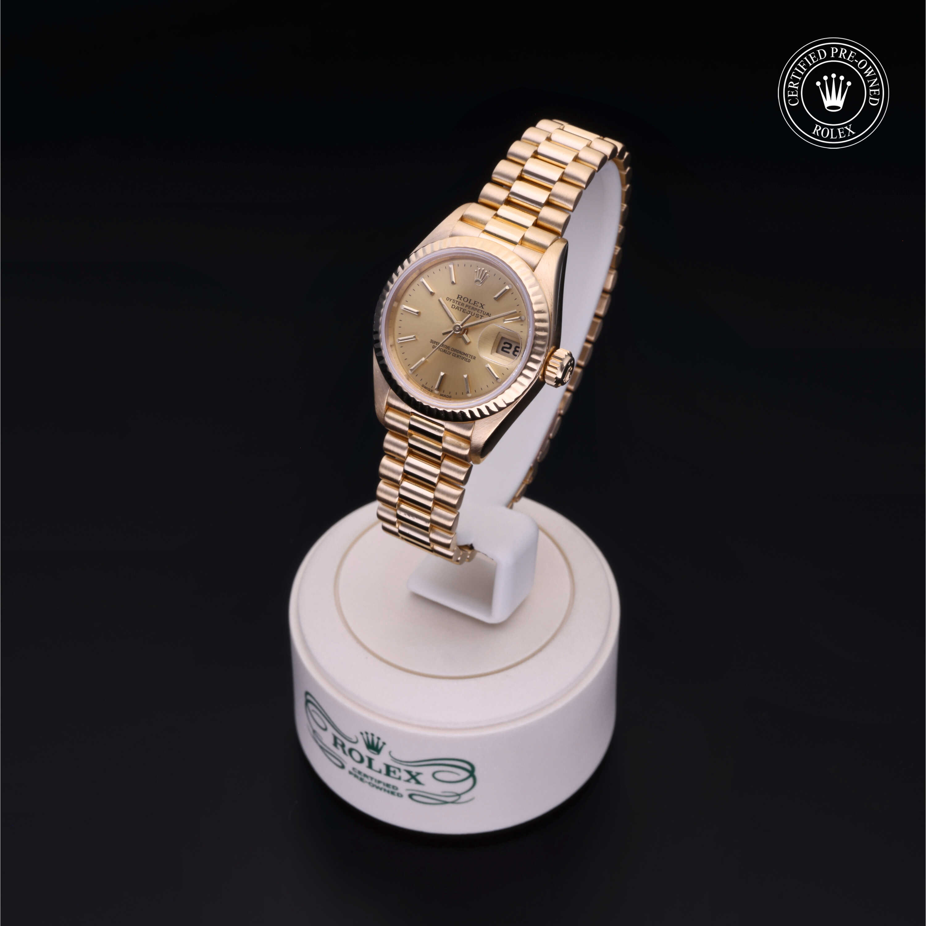 Rolex Lady-Datejust in Gold 18 Carat Yellow  at Alson Jewelers