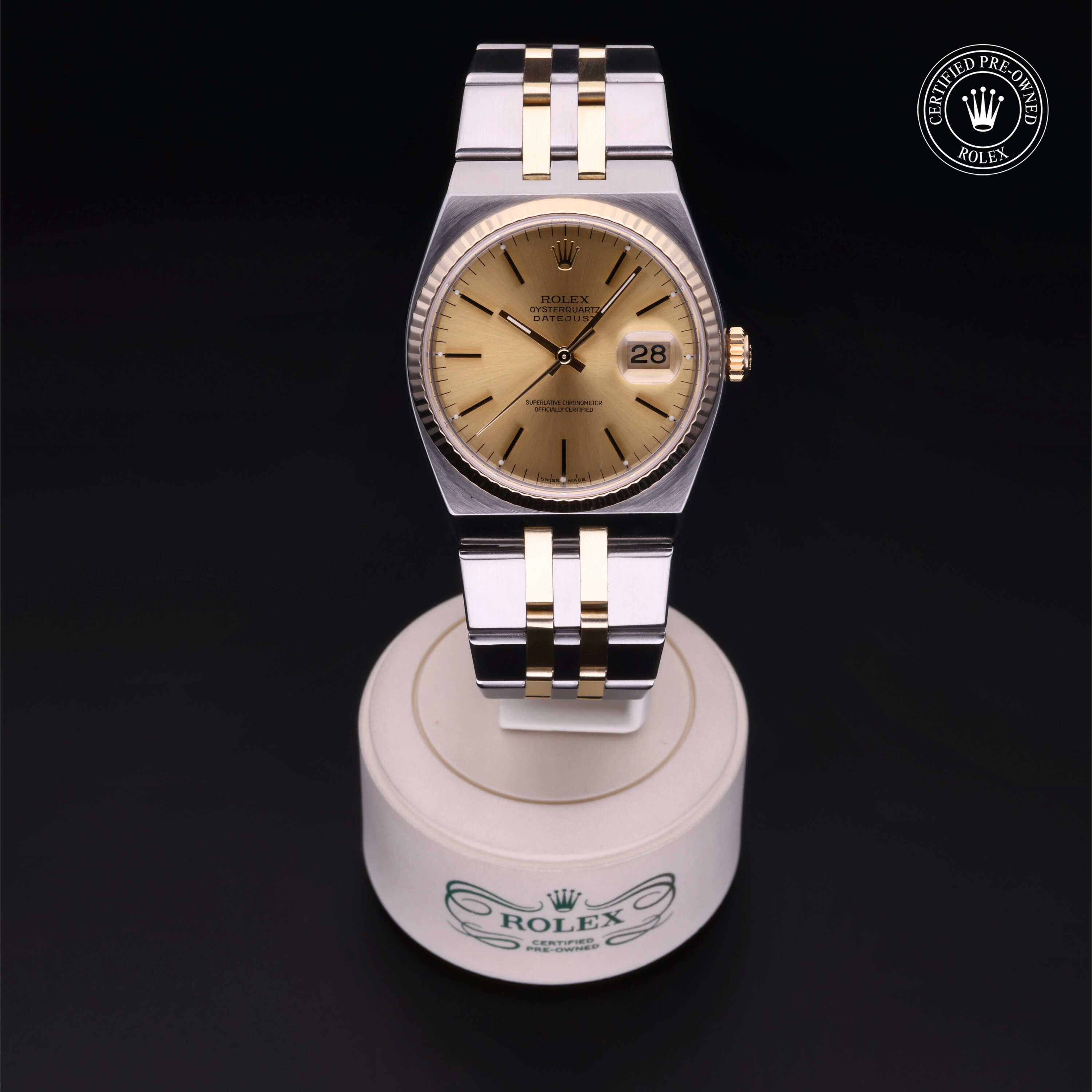 Rolex Datejust in Rolesor 18 Carat Yellow M17013-0001 at Alson Jewelers