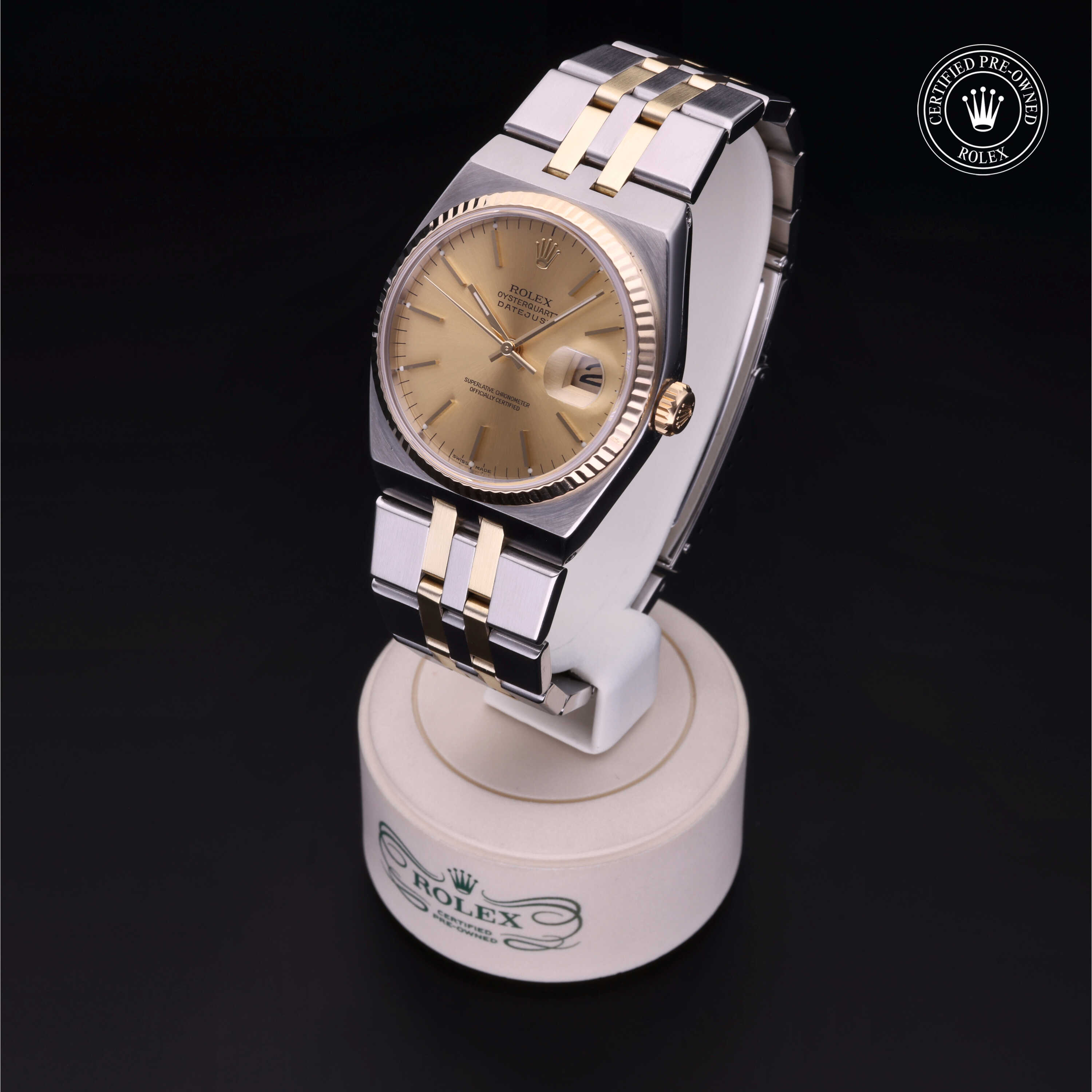 Rolex Datejust in Rolesor 18 Carat Yellow M17013-0001 at Alson Jewelers
