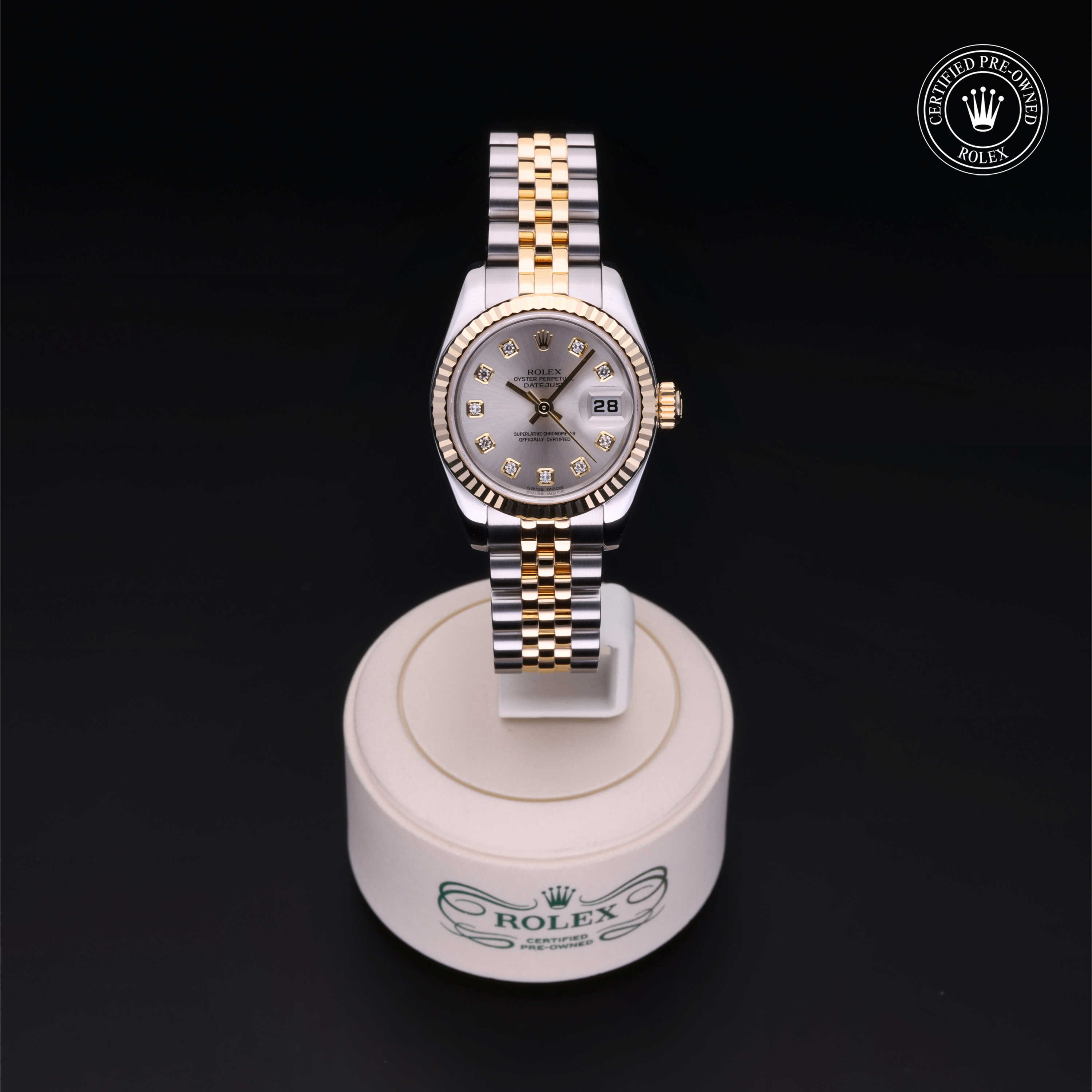 Rolex Lady-Datejust in Rolesor 18 Carat Yellow M179173-0089 at Alson Jewelers