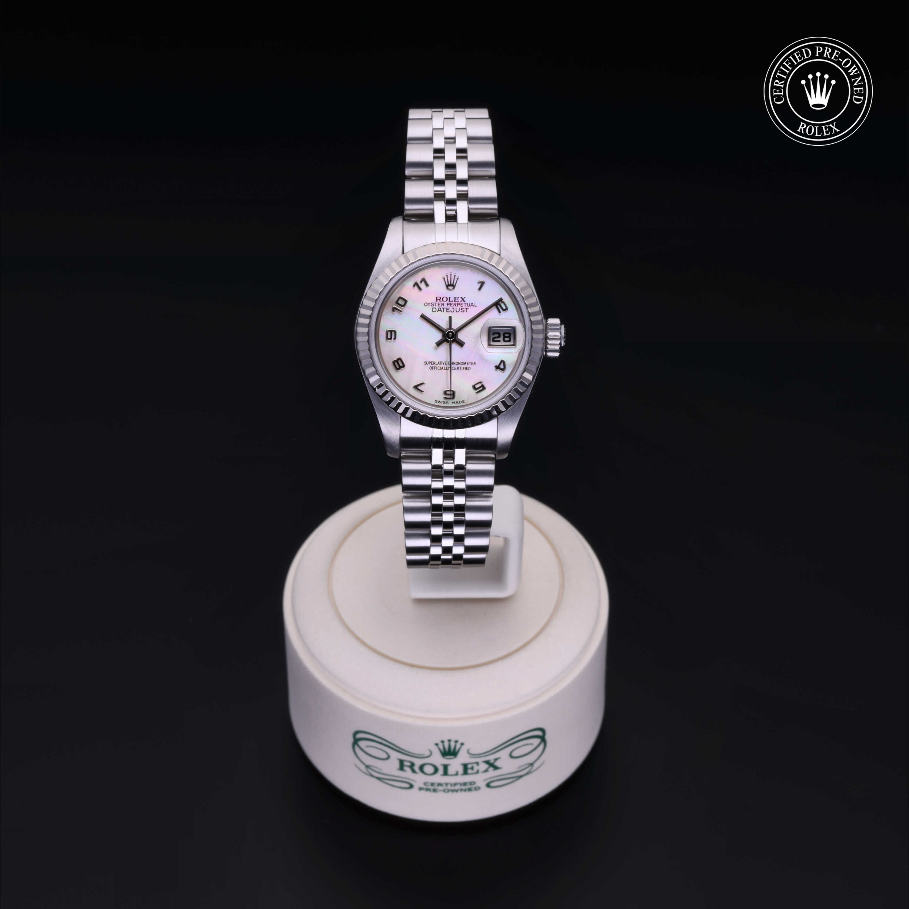 Rolex Lady-Datejust in Rolesor 18 Carat White M79174-0097 at Alson Jewelers