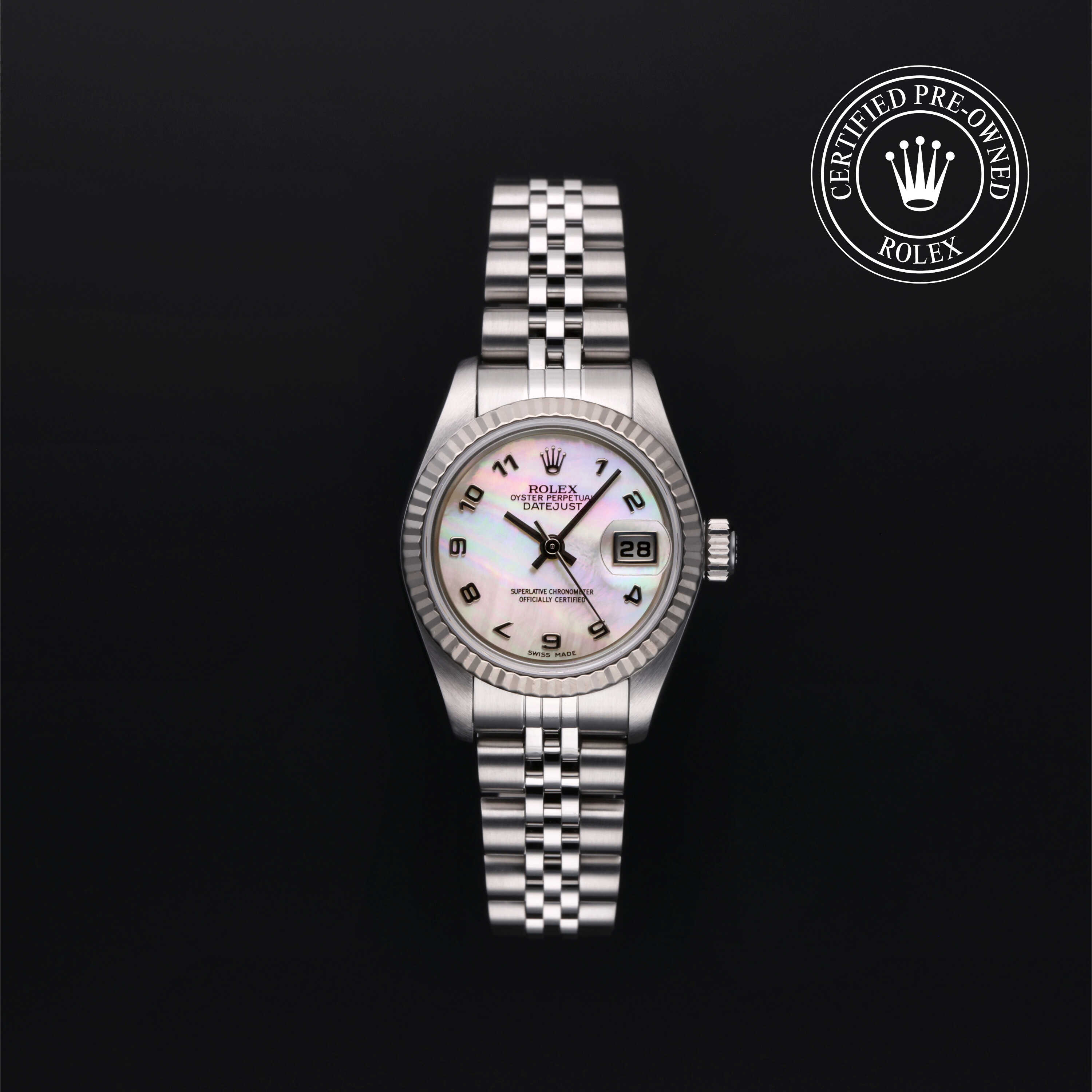 Rolex Lady-Datejust in Rolesor 18 Carat White M79174-0097 at Alson Jewelers