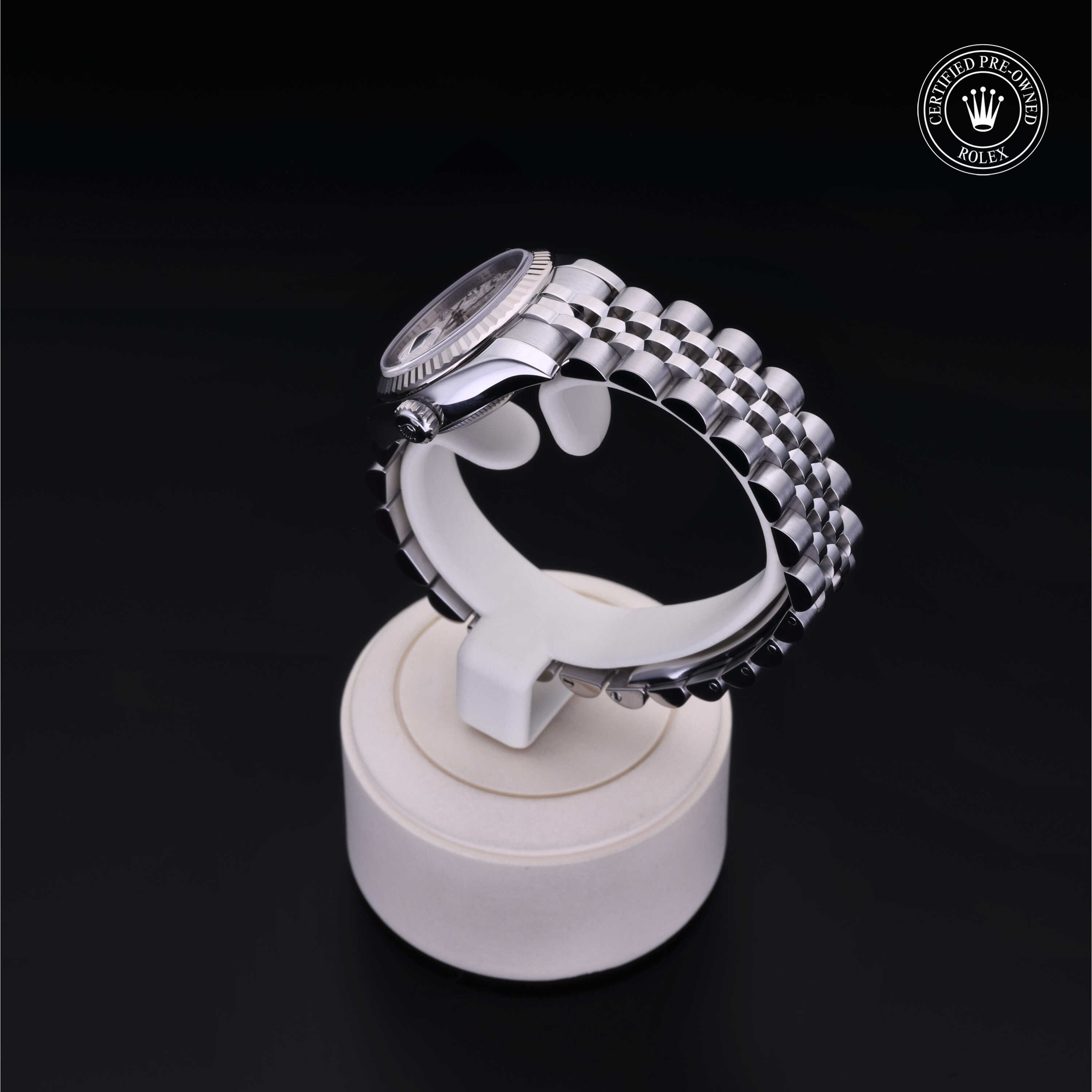 Rolex Lady-Datejust in Rolesor 18 Carat White M179174-0032 at Alson Jewelers