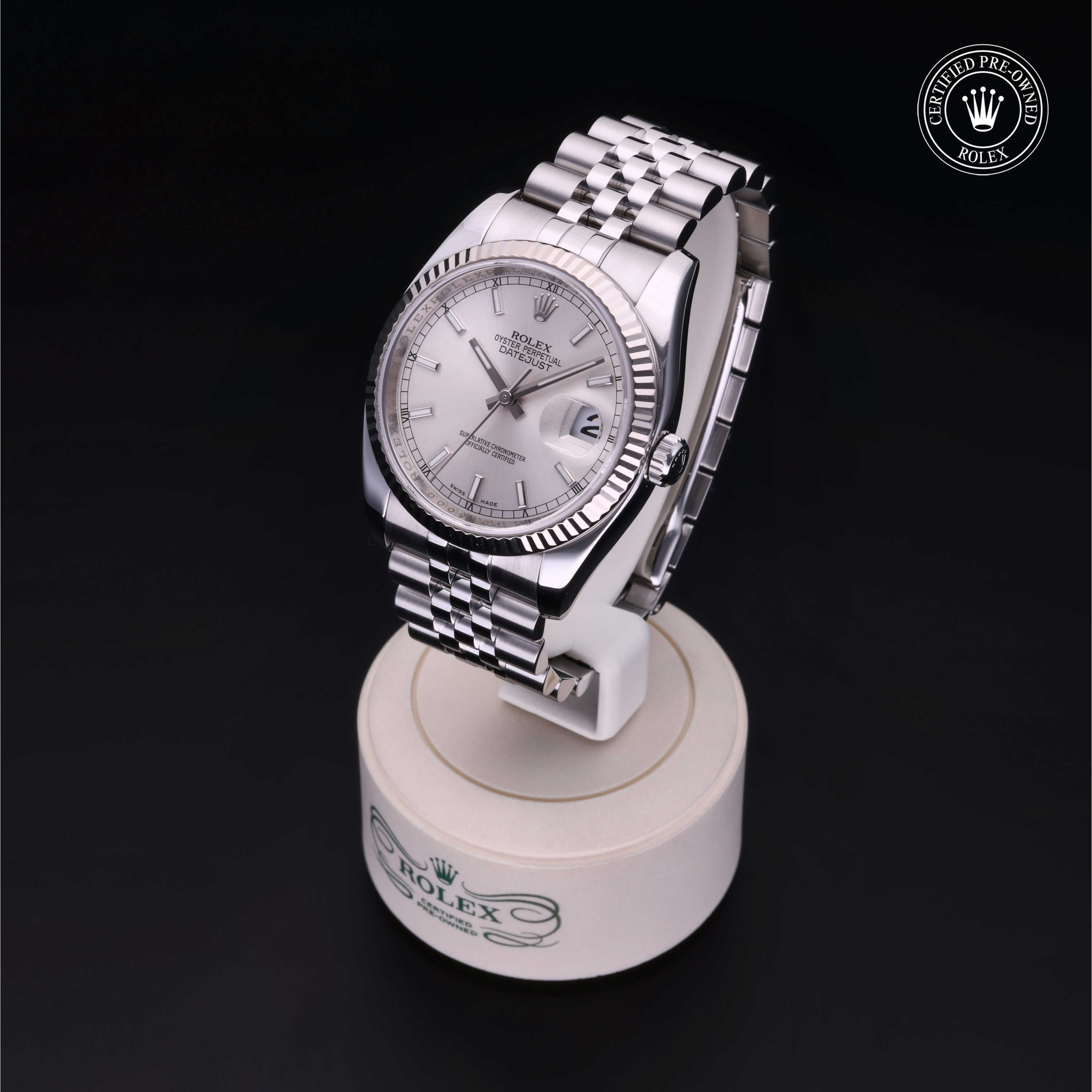 Rolex Datejust in Rolesor 18 Carat White M116234-0023 at Alson Jewelers