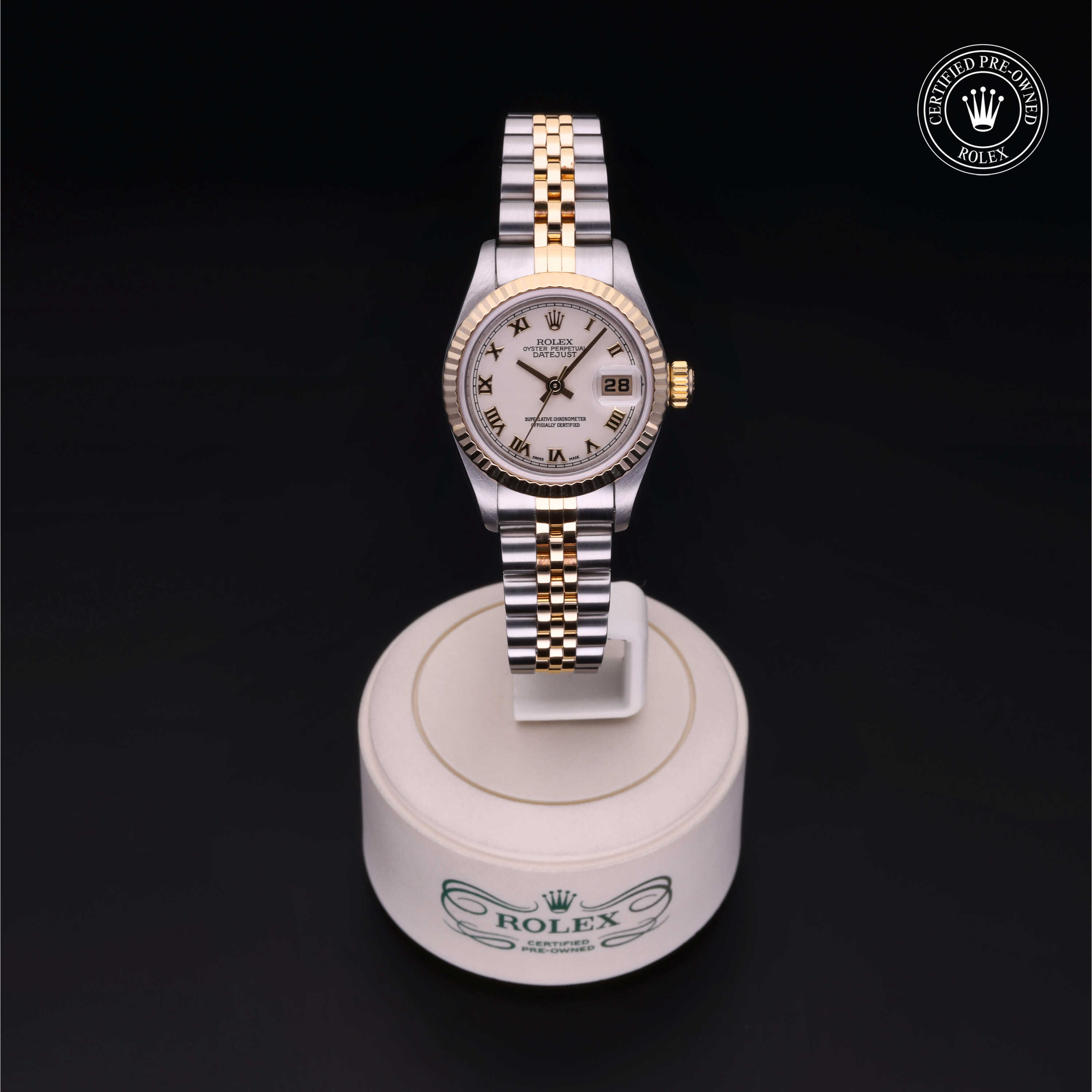 Rolex Lady-Datejust in Rolesor 18 Carat Yellow M79173-0044 at Alson Jewelers