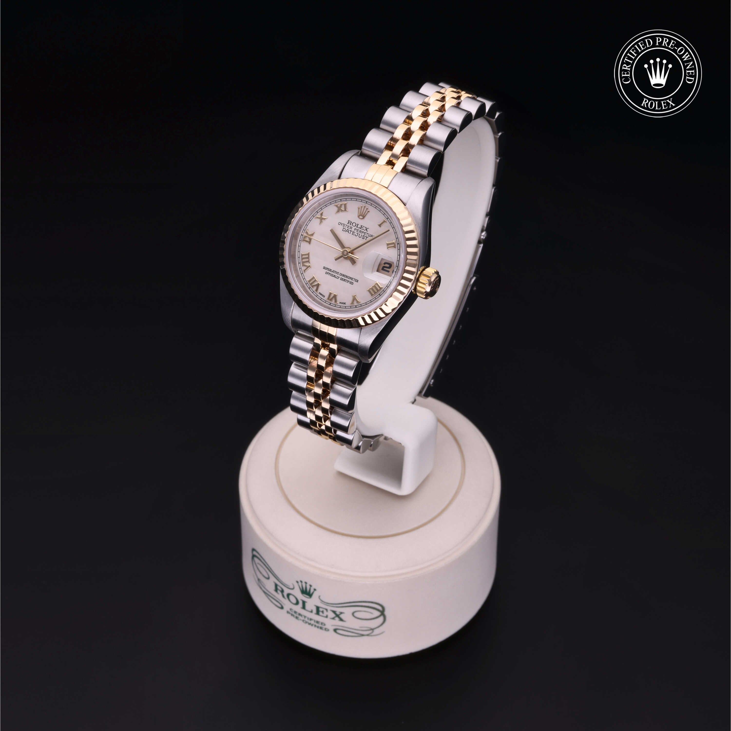 Rolex Lady-Datejust in Rolesor 18 Carat Yellow M79173-0044 at Alson Jewelers