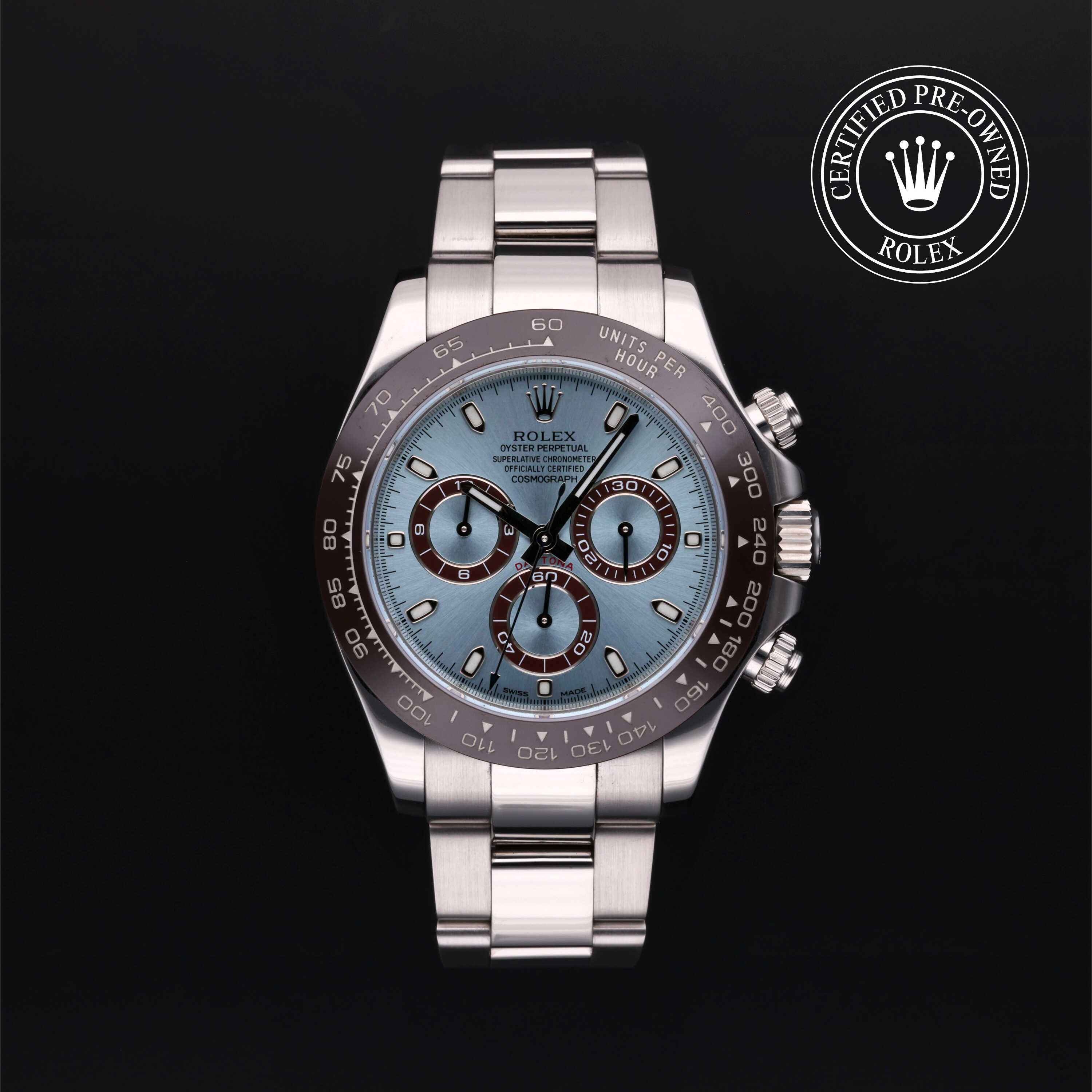Rolex Cosmograph Daytona in Platinum M116506-0001 at Alson Jewelers
