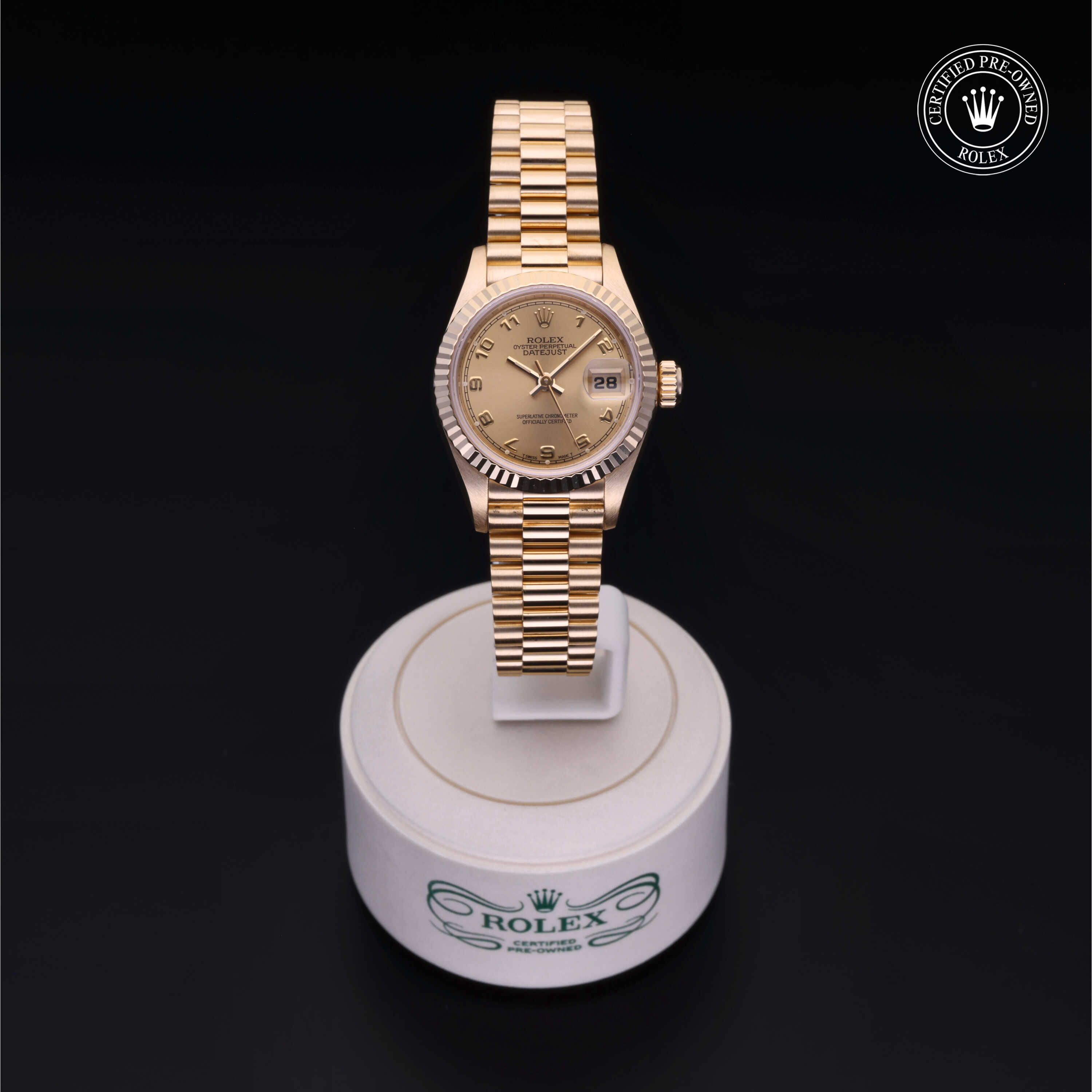 Rolex Lady-Datejust in Gold 18 Carat Yellow  at Alson Jewelers