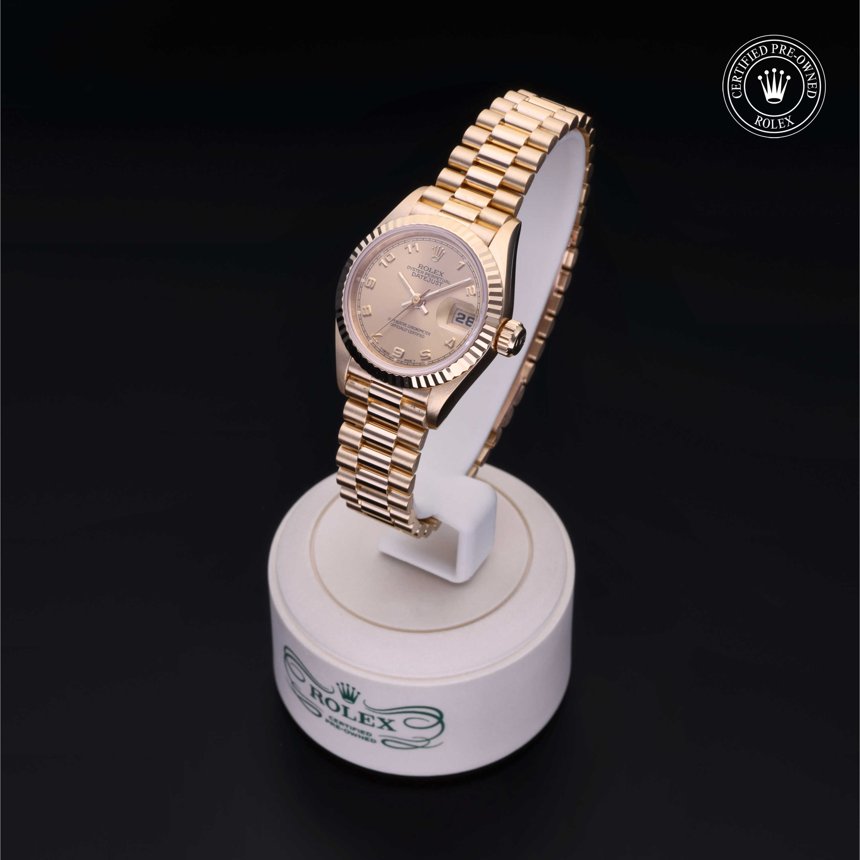 Rolex Lady-Datejust in Gold 18 Carat Yellow  at Alson Jewelers