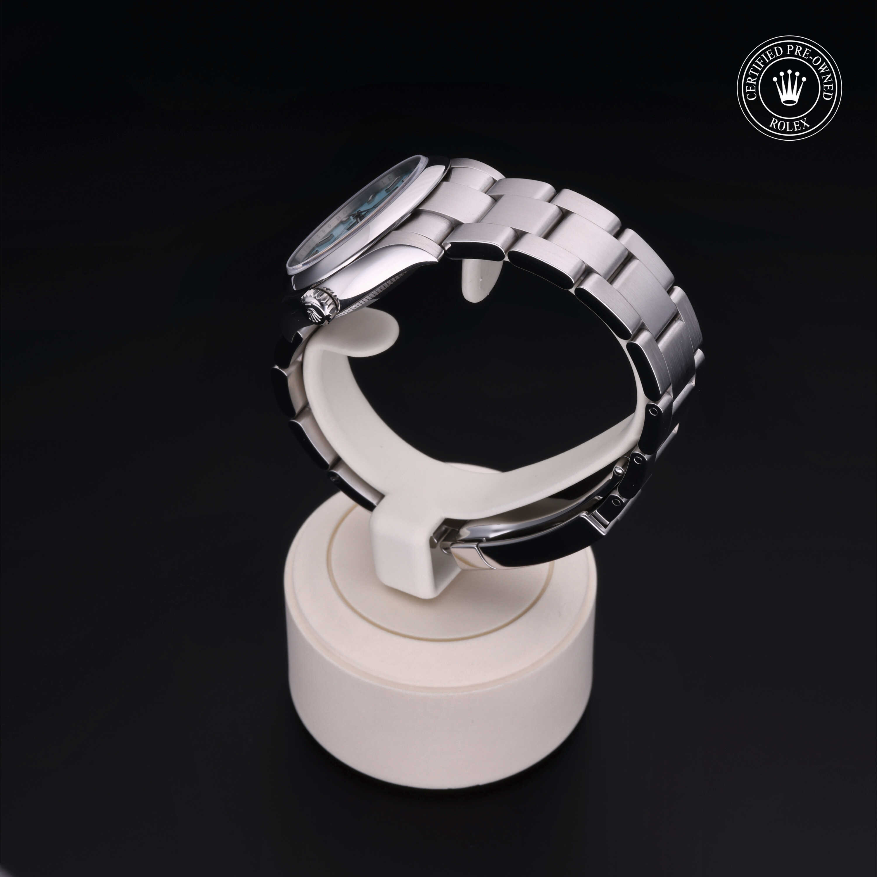 Rolex Oyster Perpetual in Oystersteel M277200-0007 at Alson Jewelers