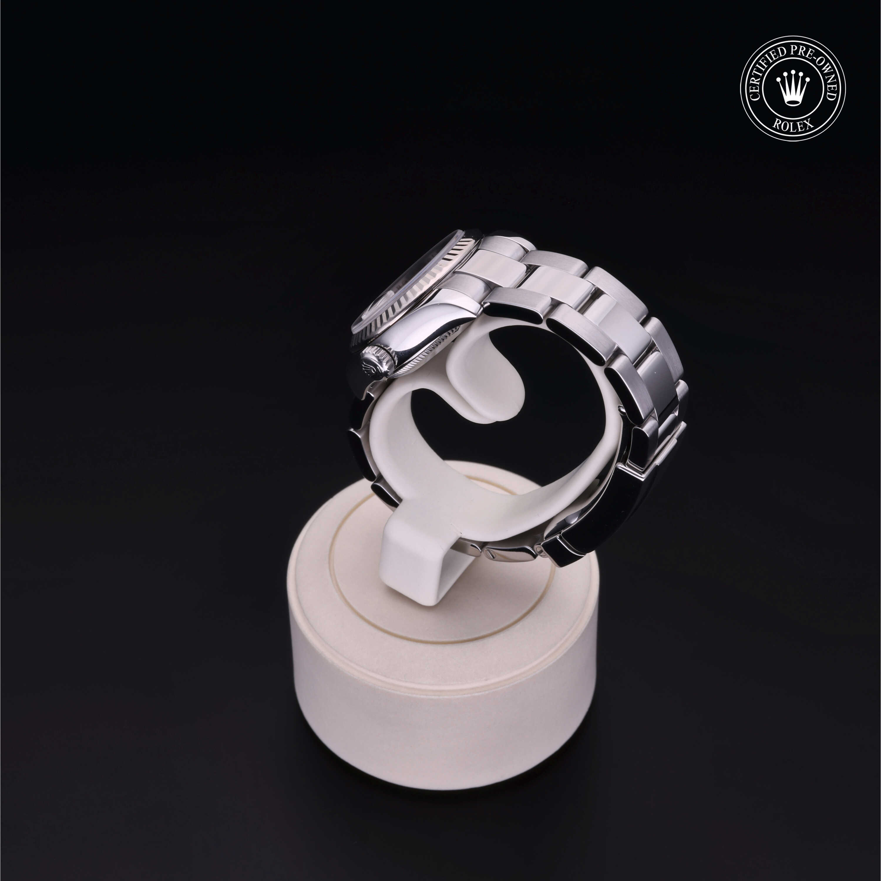 Rolex Lady-Datejust in Rolesor 18 Carat White M179174-0065 at Alson Jewelers