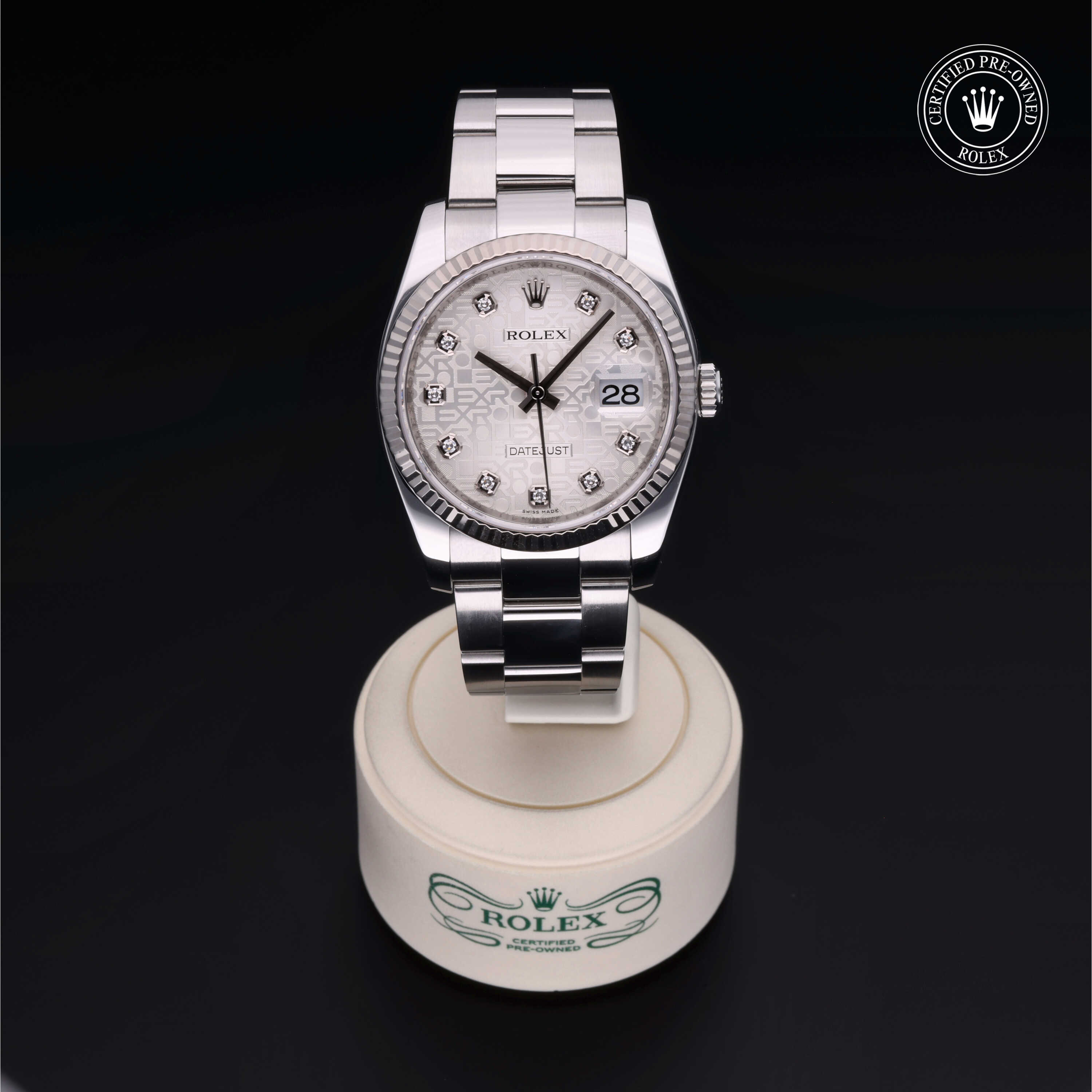Rolex Datejust in Rolesor 18 Carat White M116234-0043 at Alson Jewelers