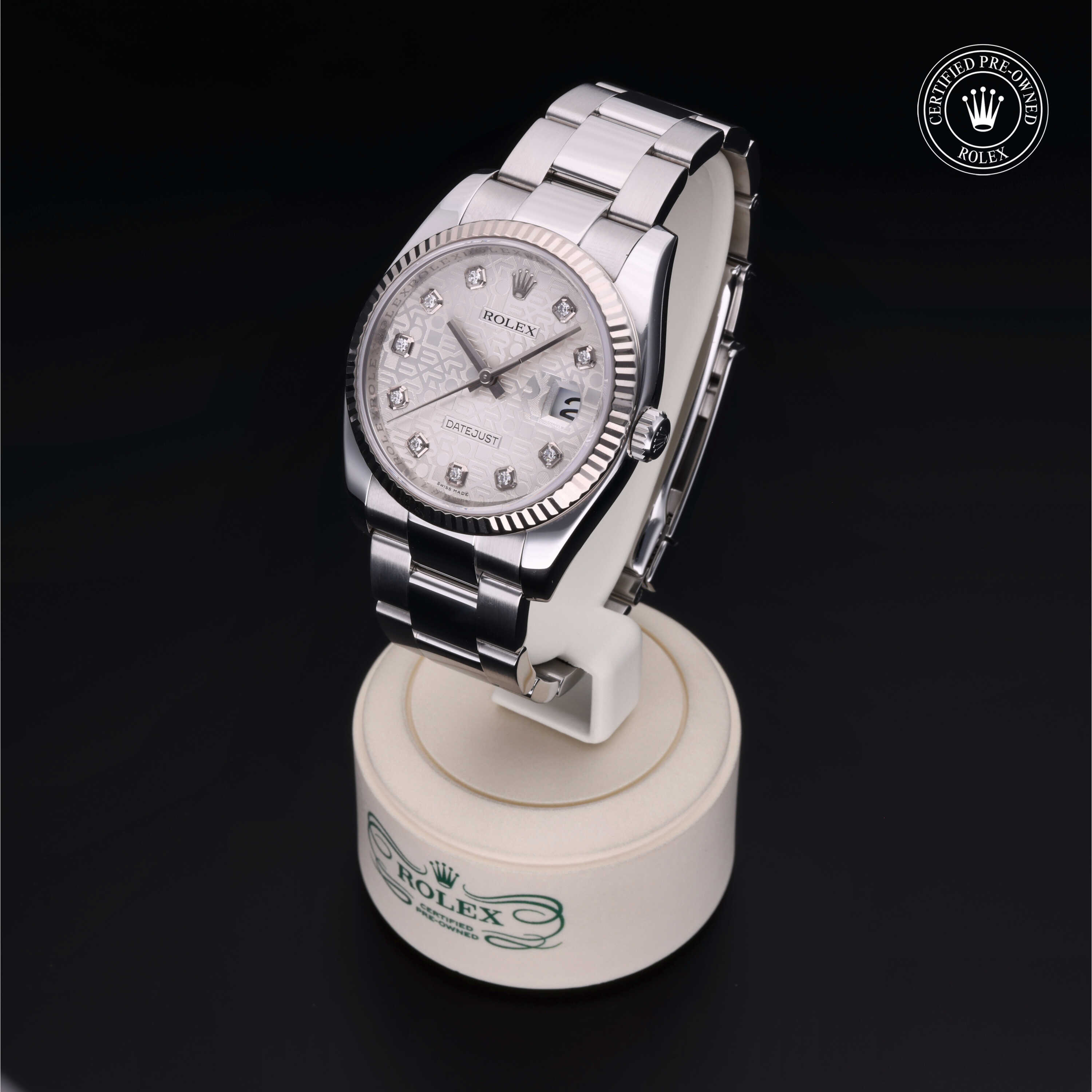Rolex Datejust in Rolesor 18 Carat White M116234-0043 at Alson Jewelers