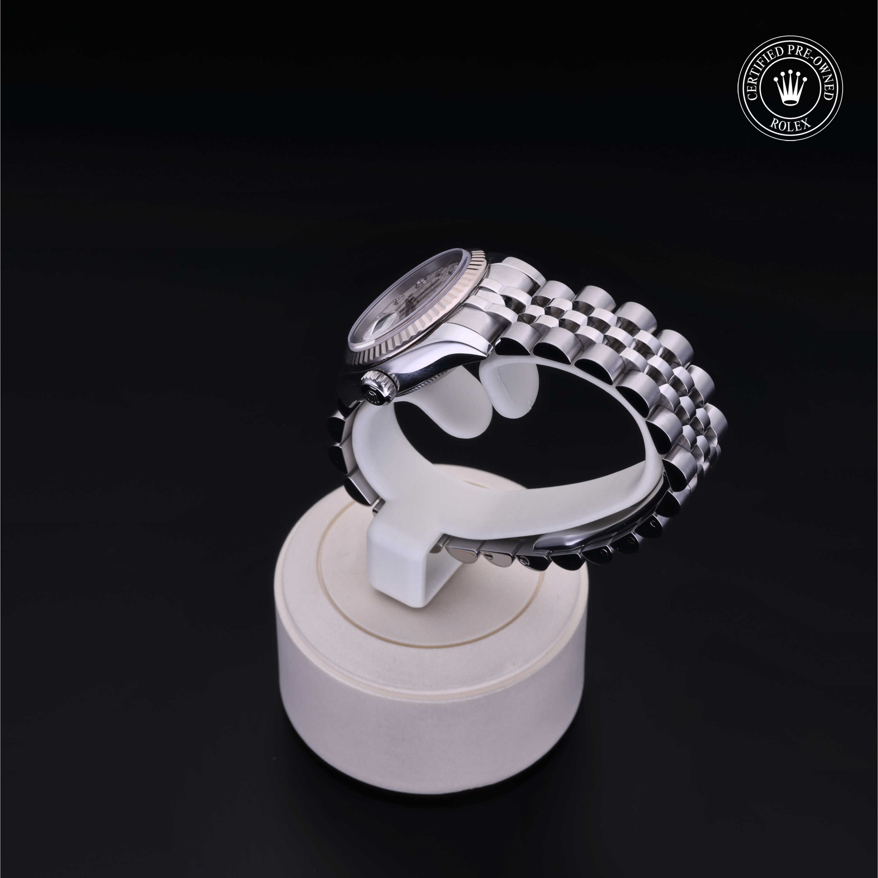 Rolex Lady-Datejust in Rolesor 18 Carat White M179174-0032 at Alson Jewelers