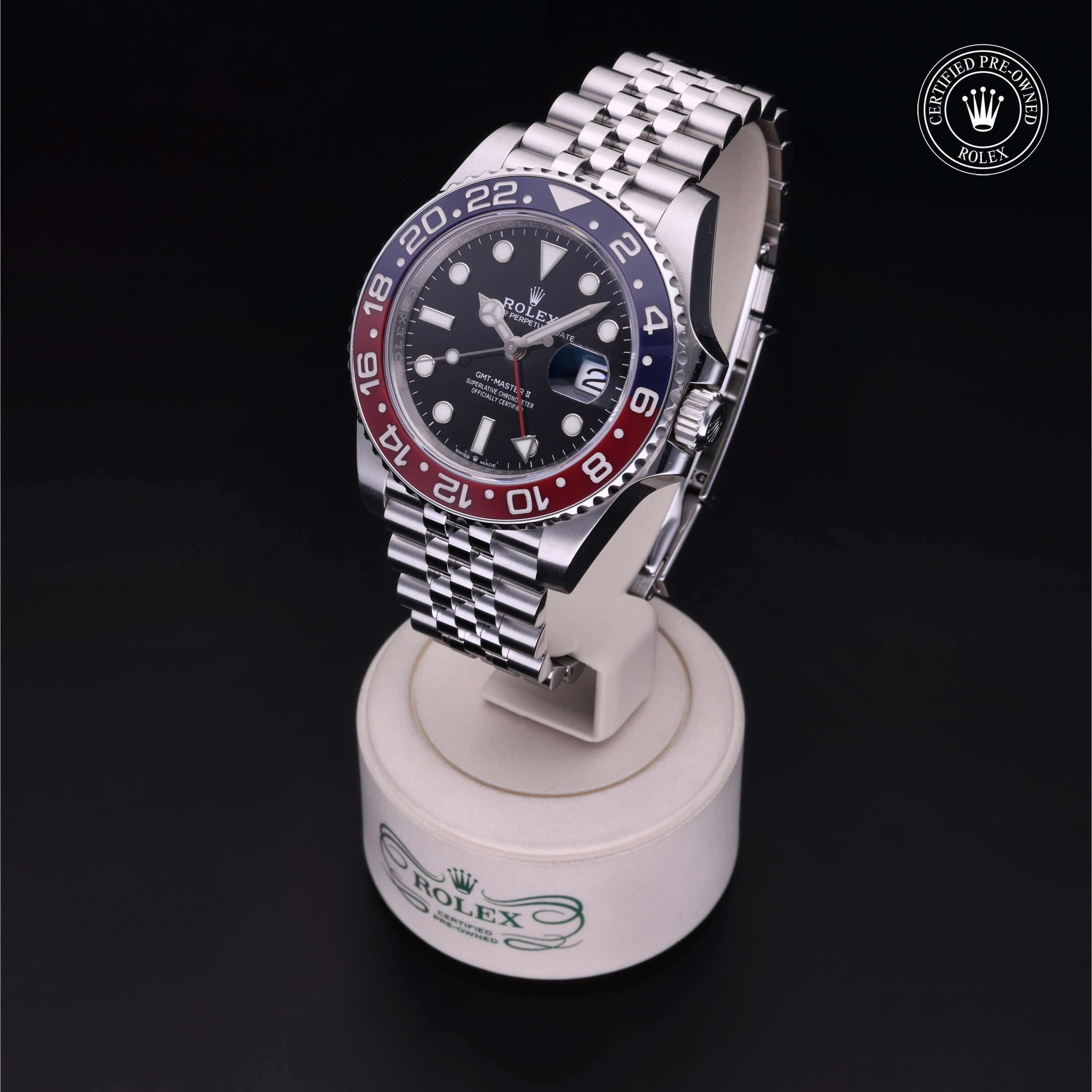 Rolex GMT-Master II in Oystersteel M126710BLRO-0001 at Alson Jewelers