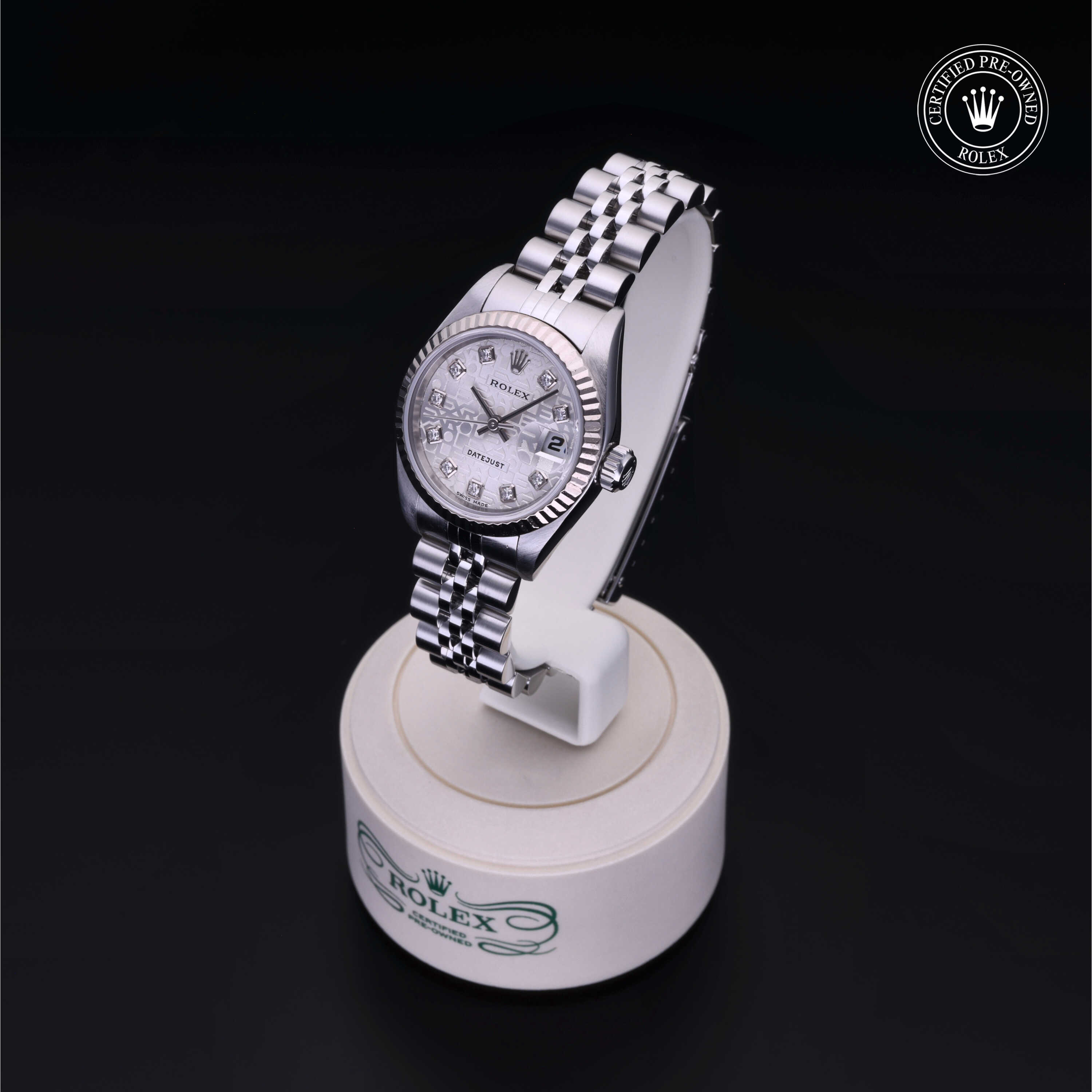 Rolex Lady-Datejust in Rolesor 18 Carat White M79174-0081 at Alson Jewelers