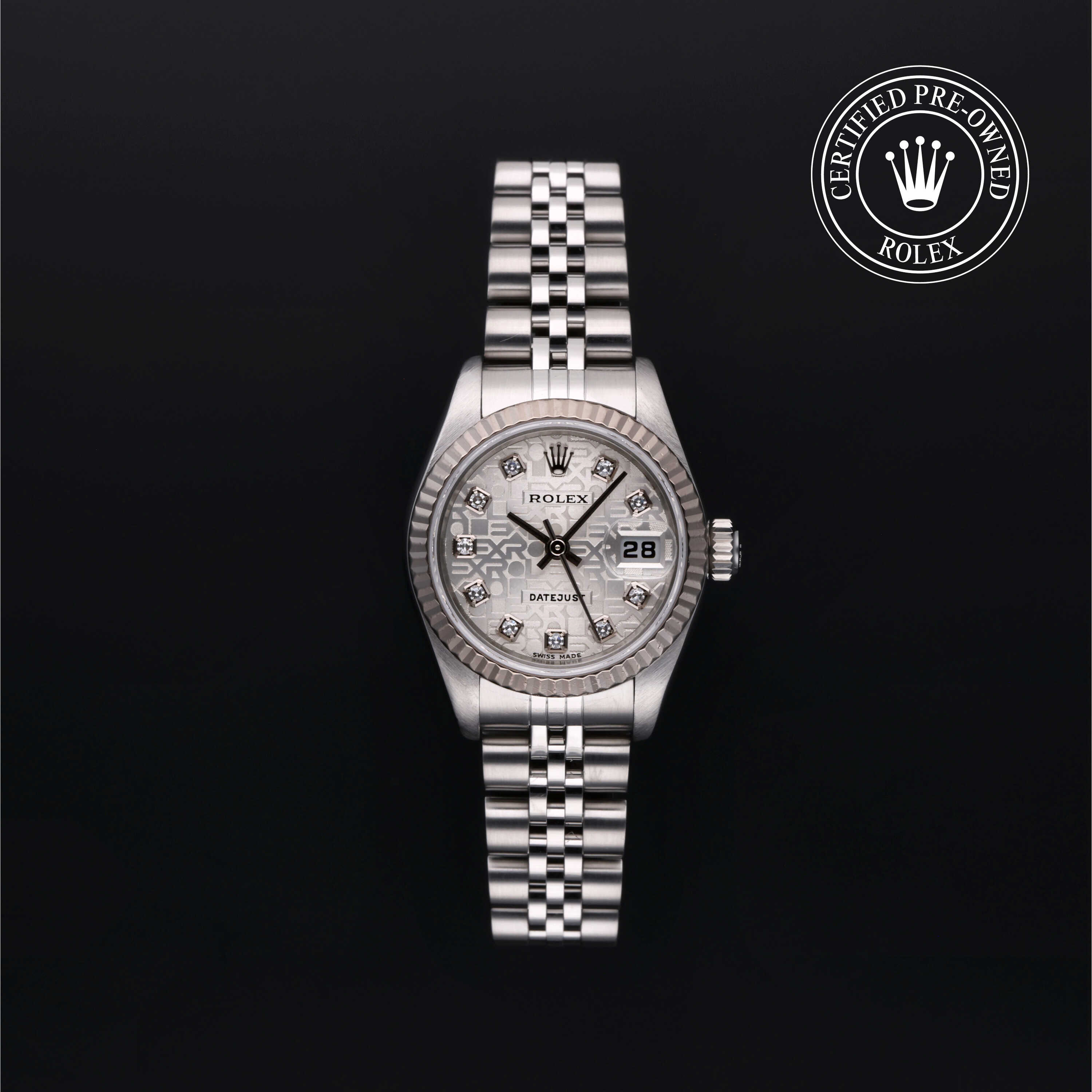 Rolex Lady-Datejust in Rolesor 18 Carat White M79174-0081 at Alson Jewelers