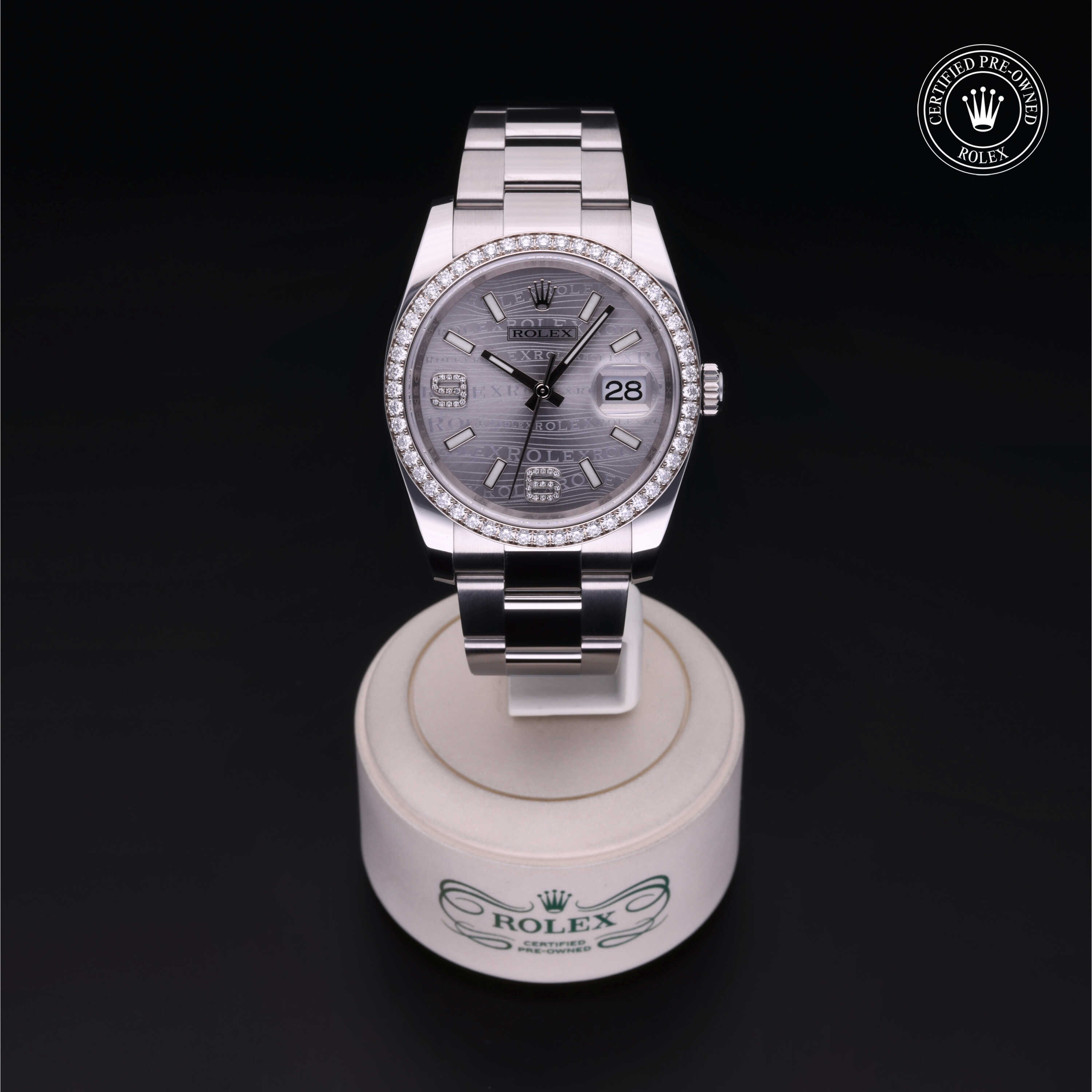 Rolex Datejust in Rolesor 18 Carat White M116244-0035 at Alson Jewelers