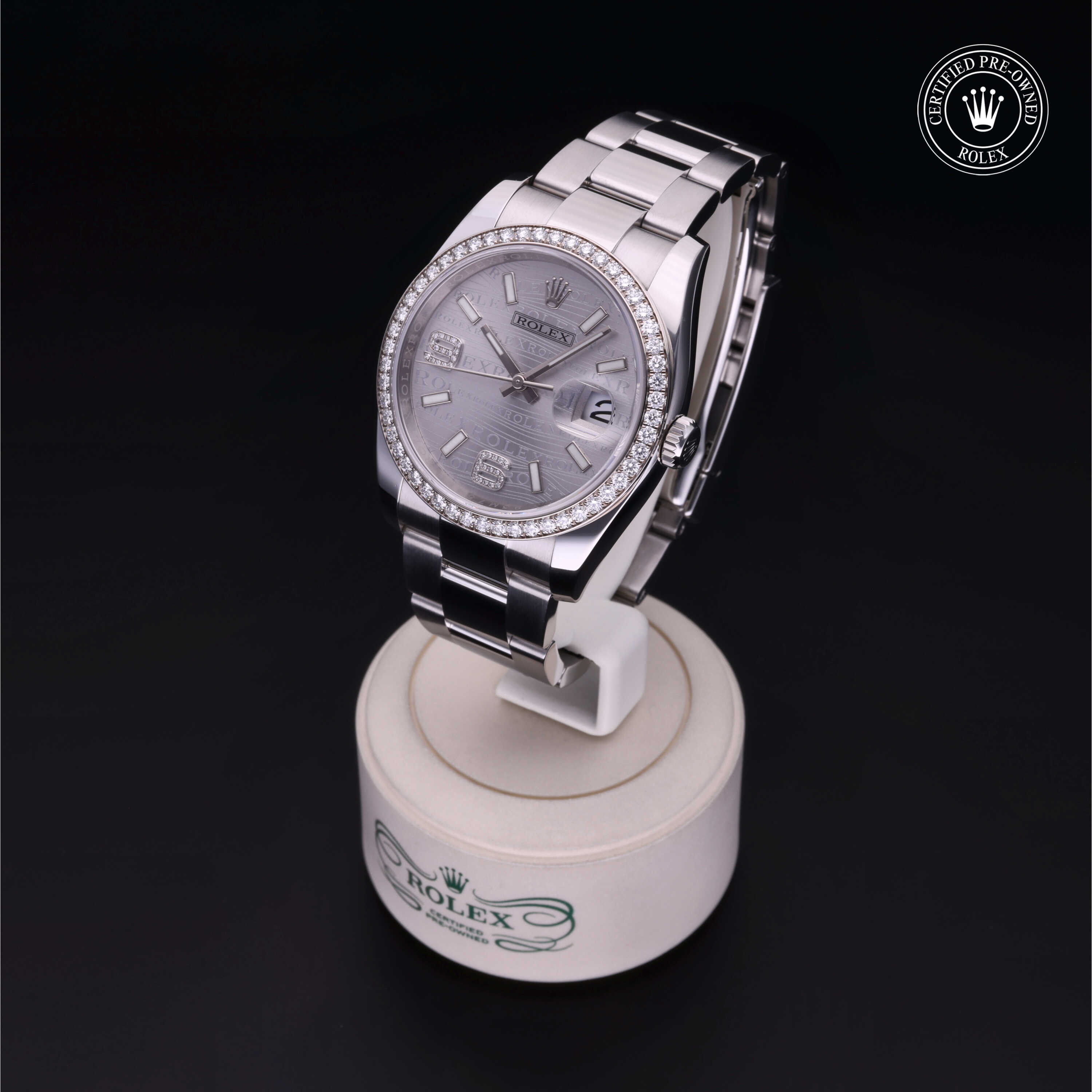 Rolex Datejust in Rolesor 18 Carat White M116244-0035 at Alson Jewelers