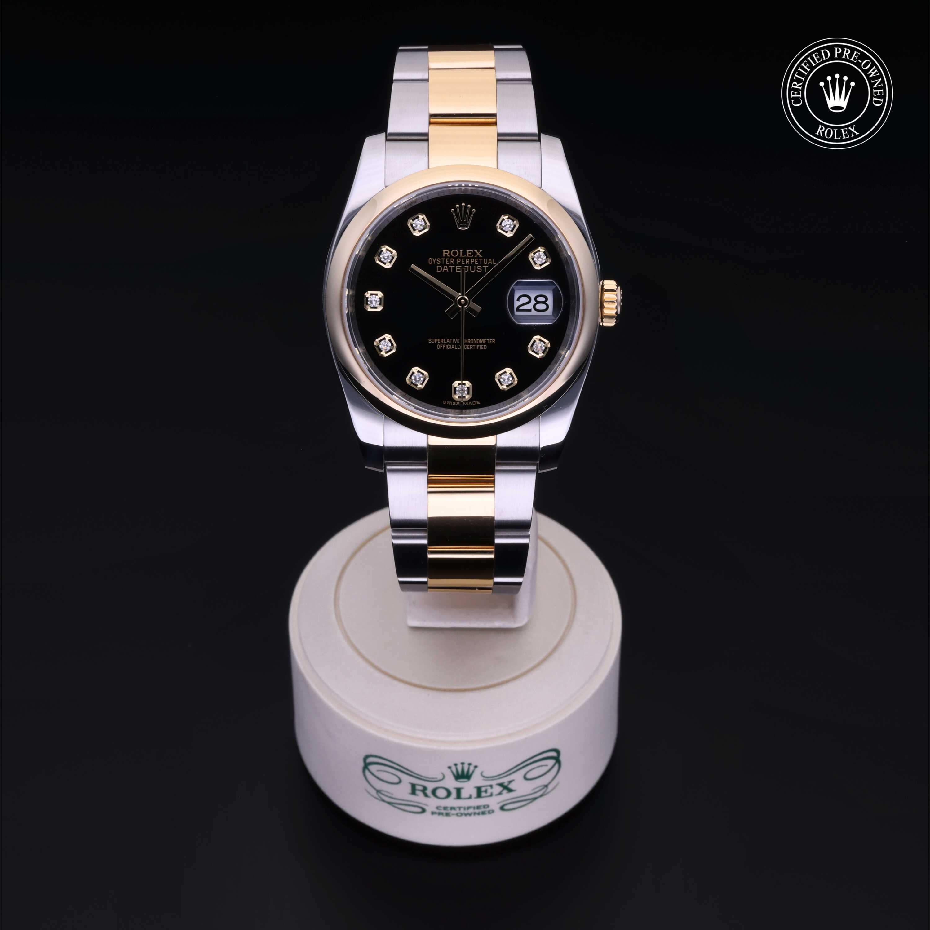 Rolex Datejust in Rolesor 18 Carat Yellow M116203-0133 at Alson Jewelers