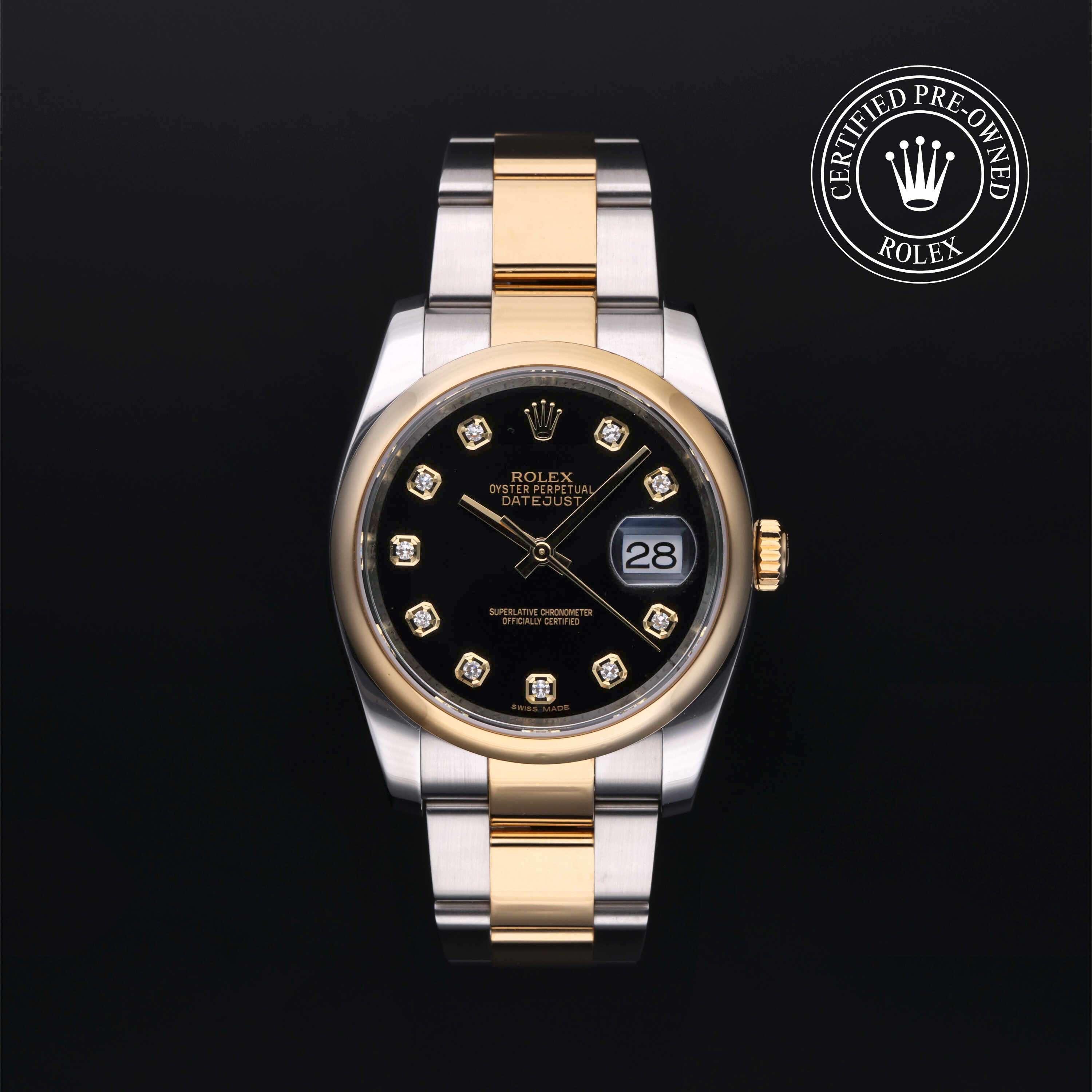 Rolex Datejust in Rolesor 18 Carat Yellow M116203-0133 at Alson Jewelers