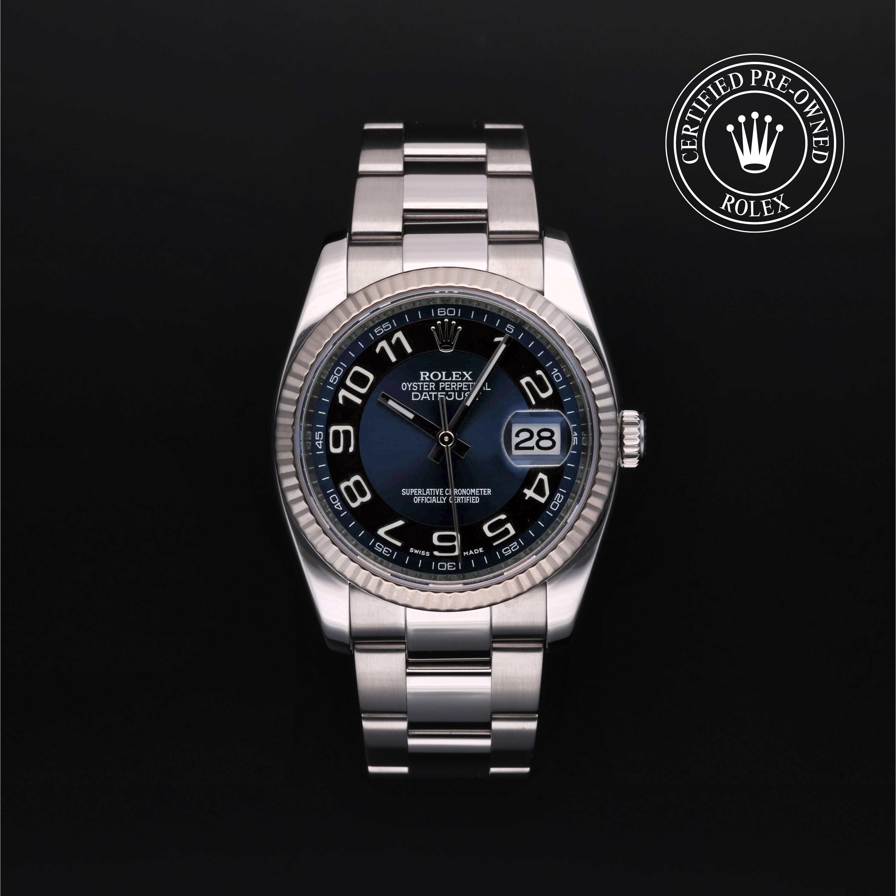 Rolex Datejust in Rolesor 18 Carat White M116234-0032 at Alson Jewelers