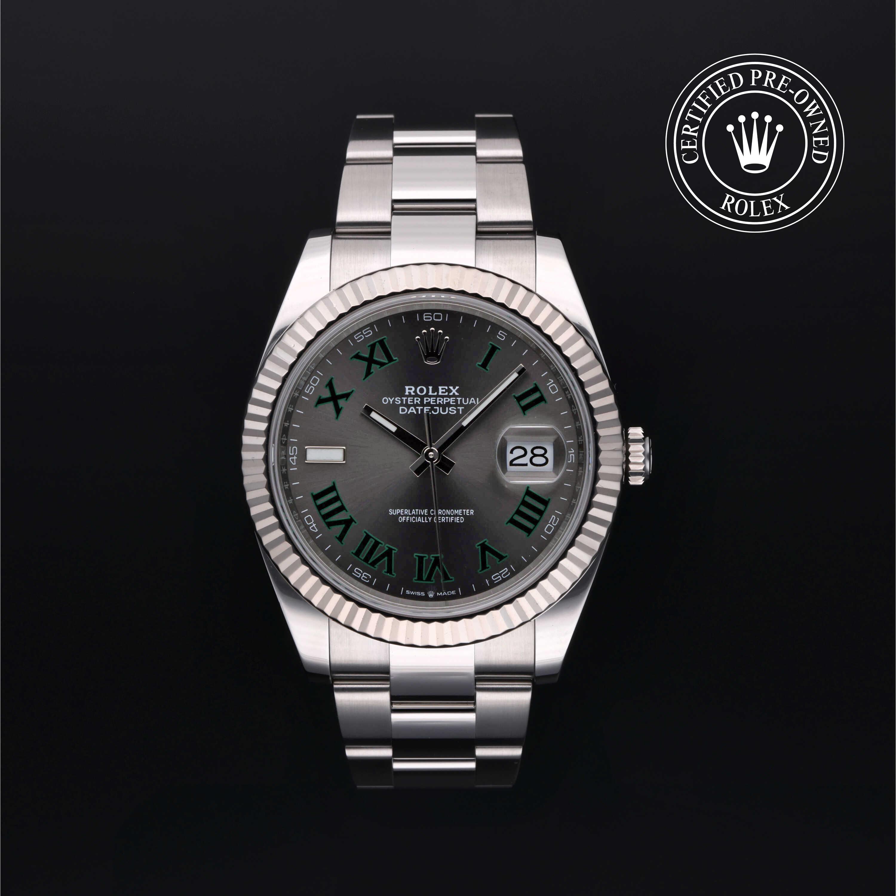 Rolex Datejust in Rolesor 18 Carat White M126334-0021 at Alson Jewelers