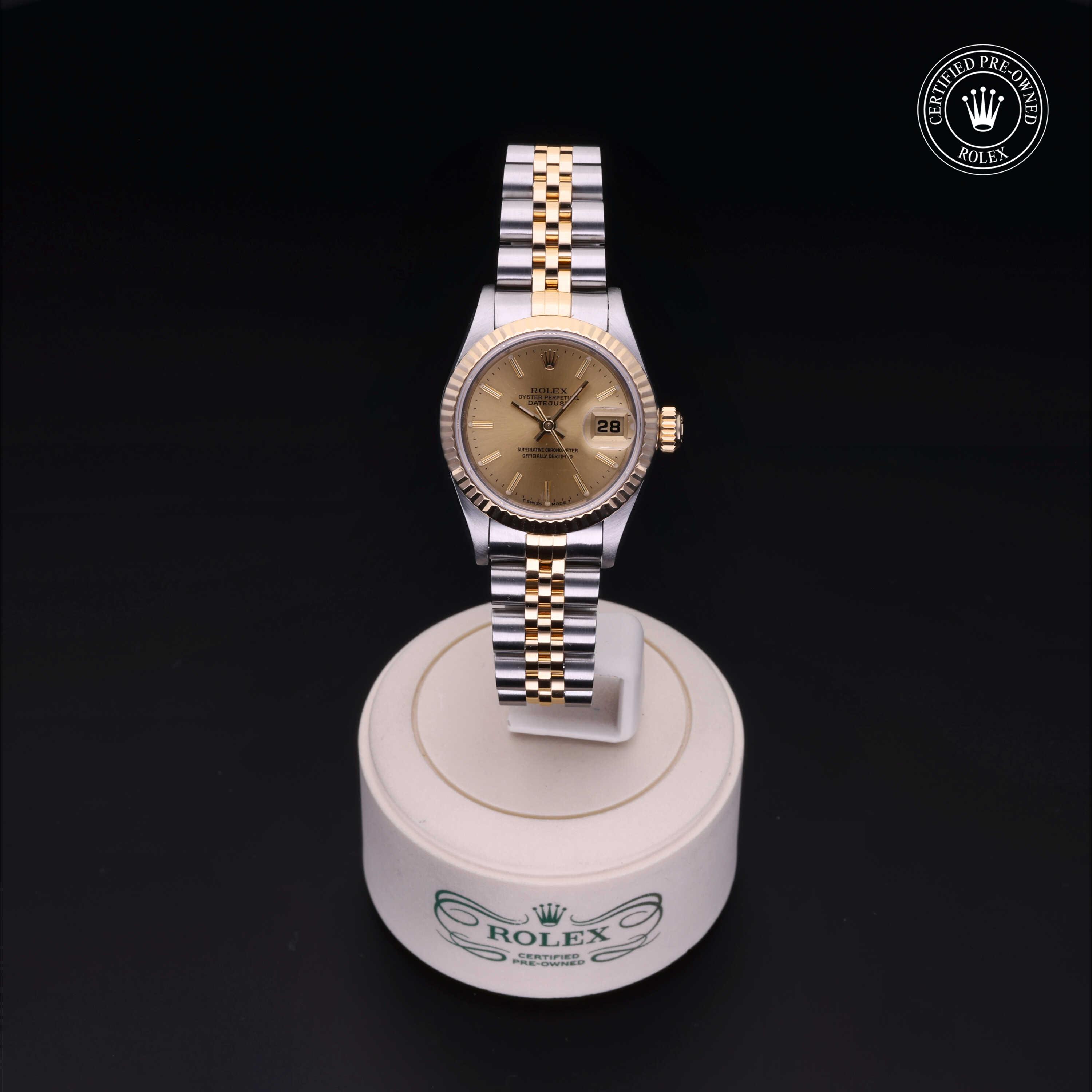 Rolex Lady-Datejust in Rolesor 18 Carat Yellow 69173 at Alson Jewelers