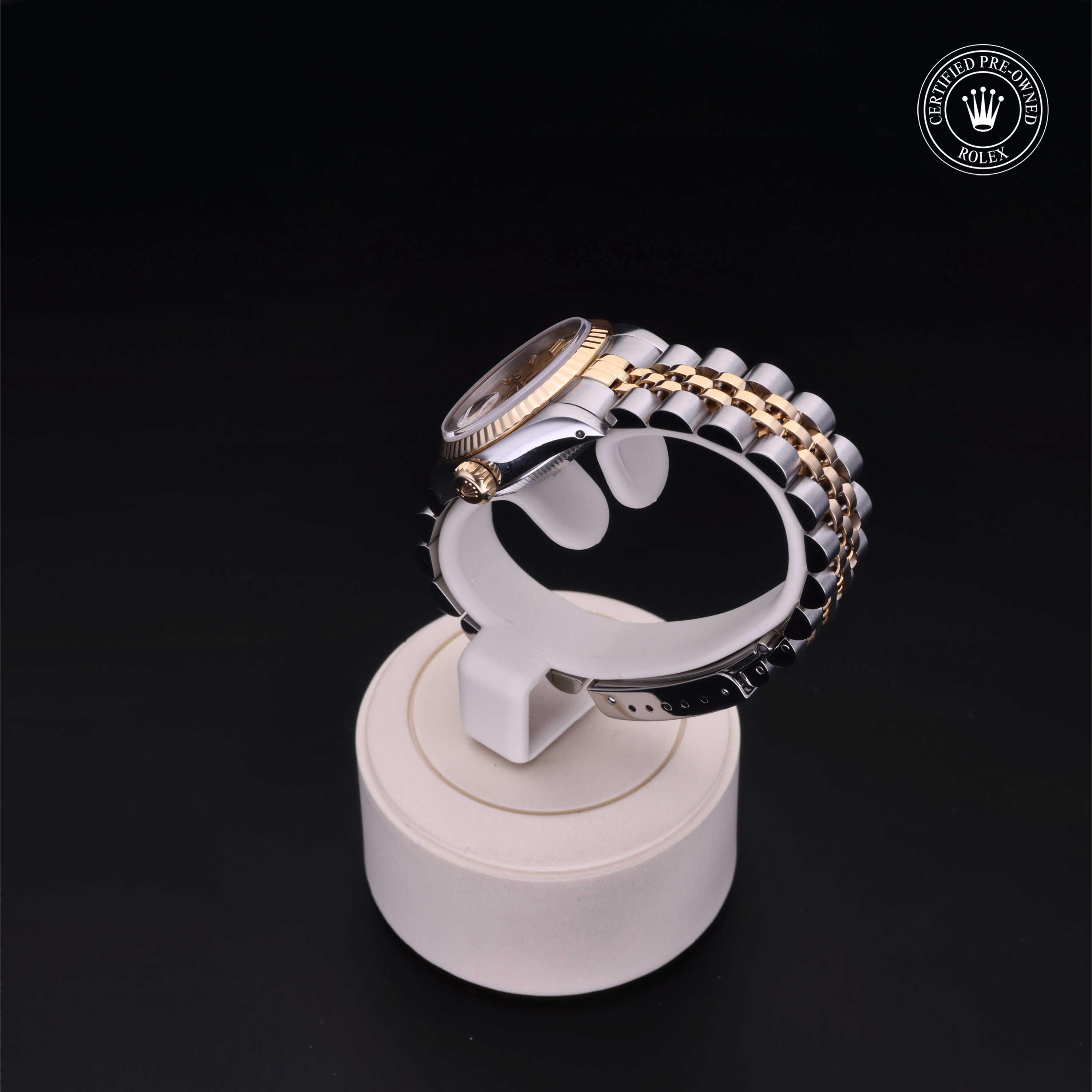 Rolex Lady-Datejust in Rolesor 18 Carat Yellow 69173 at Alson Jewelers