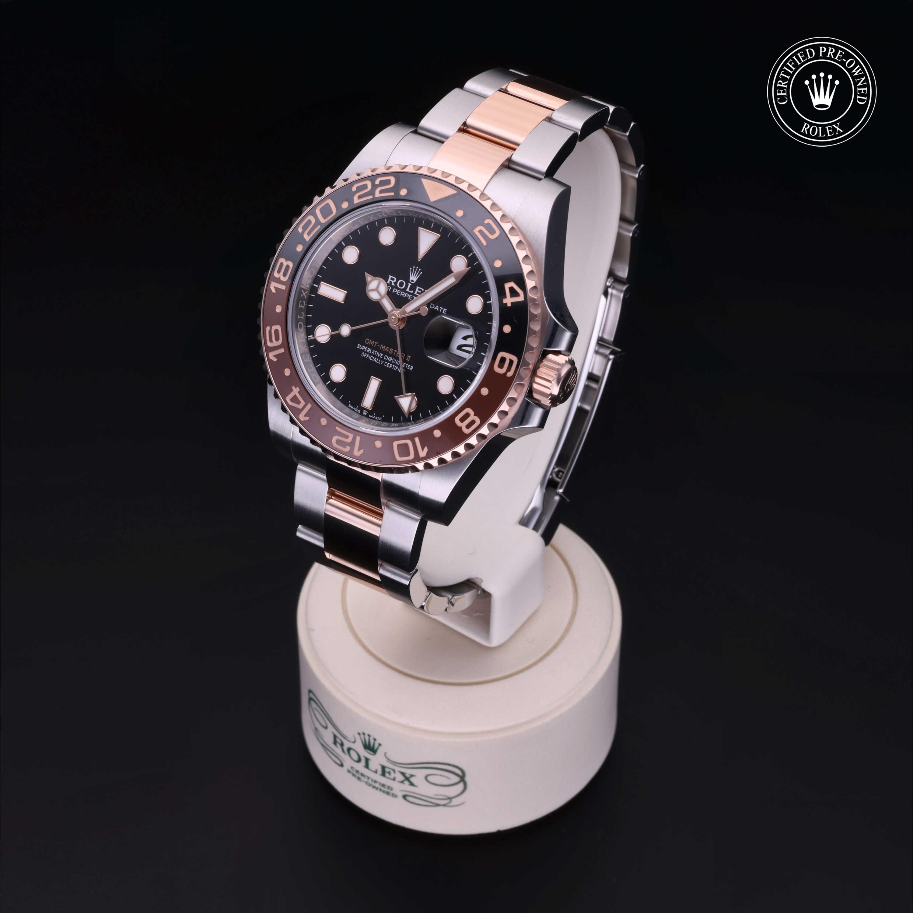 Rolex GMT-Master II in Rolesor 18 Carat Red M126711CHNR-0002 at Alson Jewelers