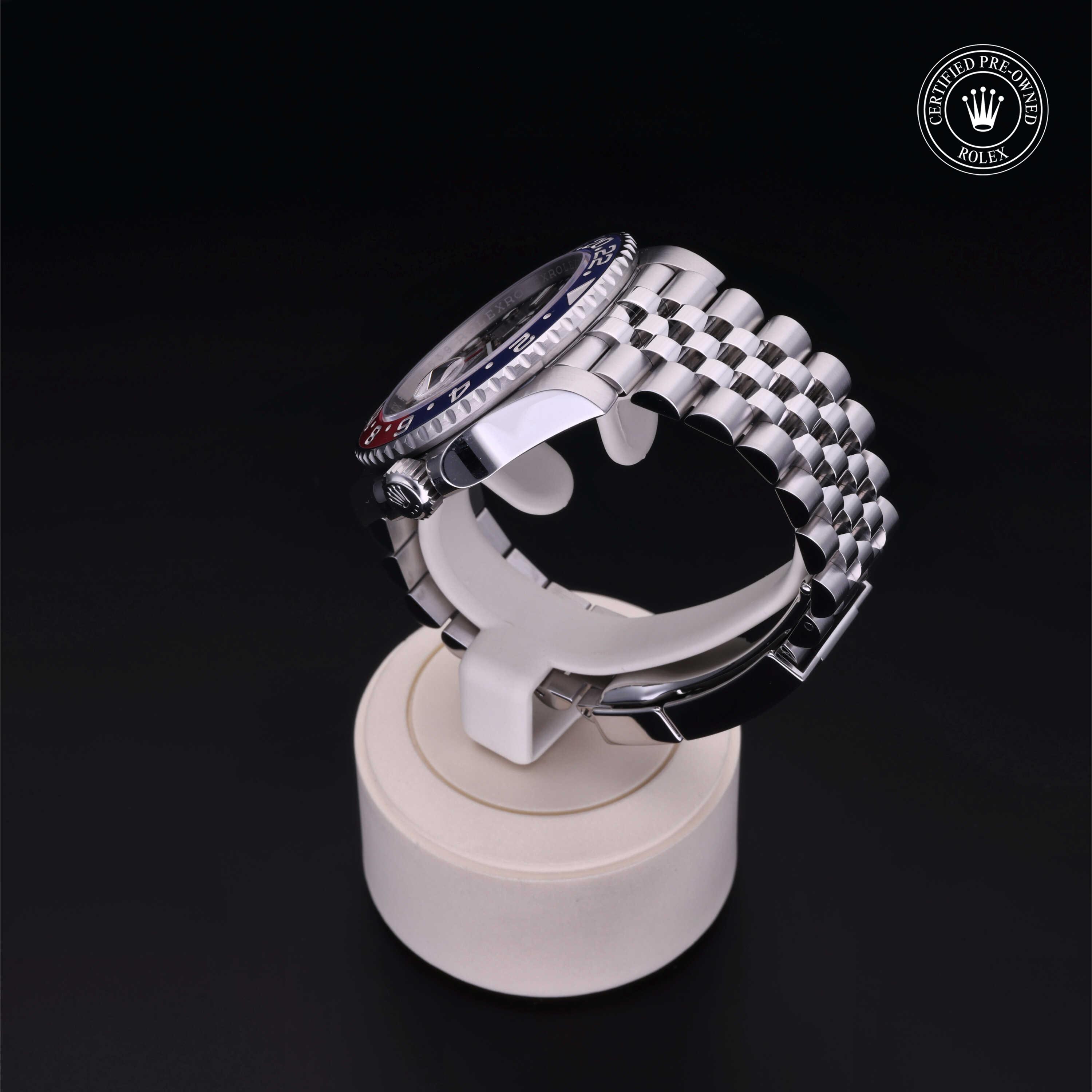 Rolex GMT-Master II in Oystersteel M126710BLRO-0001 at Alson Jewelers