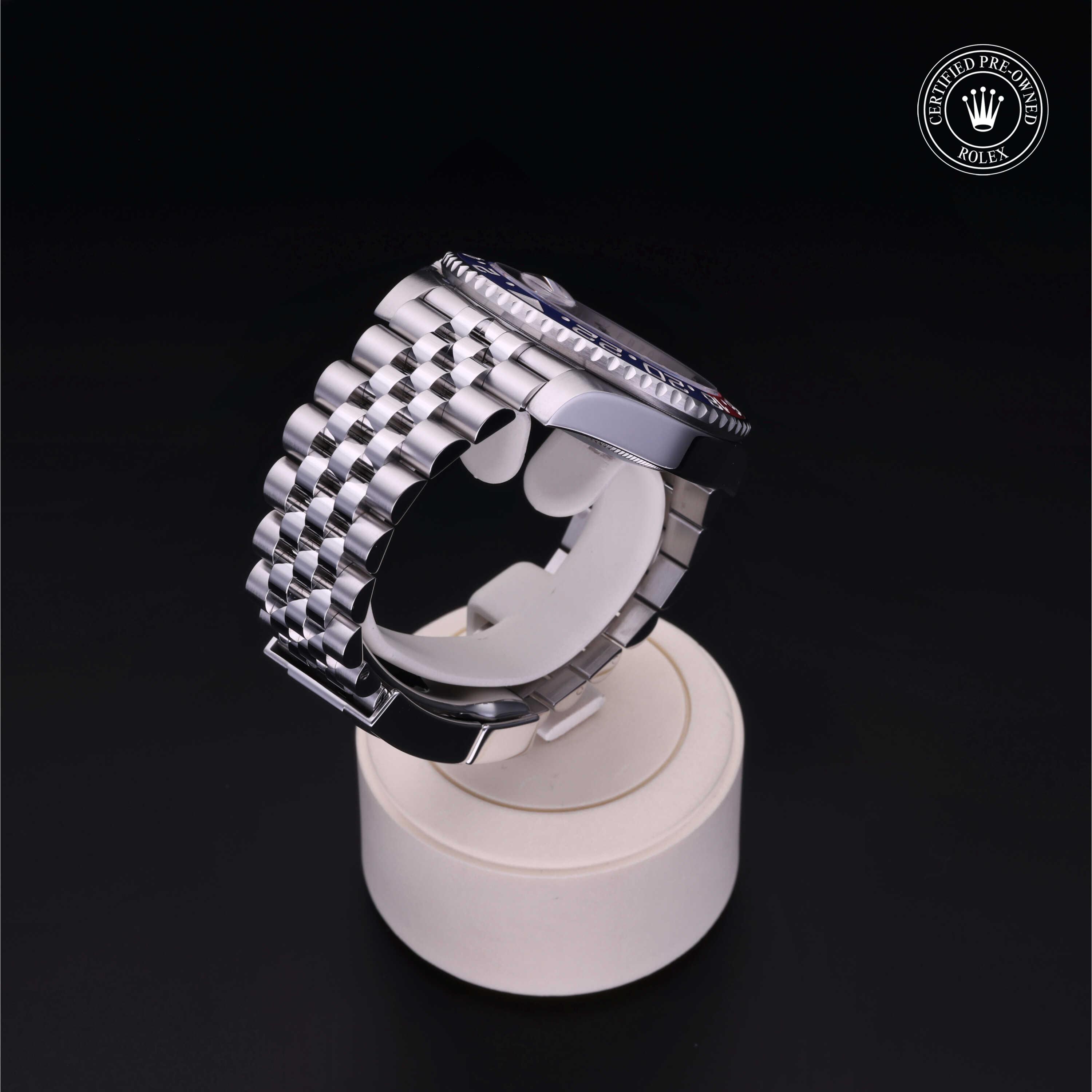 Rolex GMT-Master II in Oystersteel M126710BLRO-0001 at Alson Jewelers