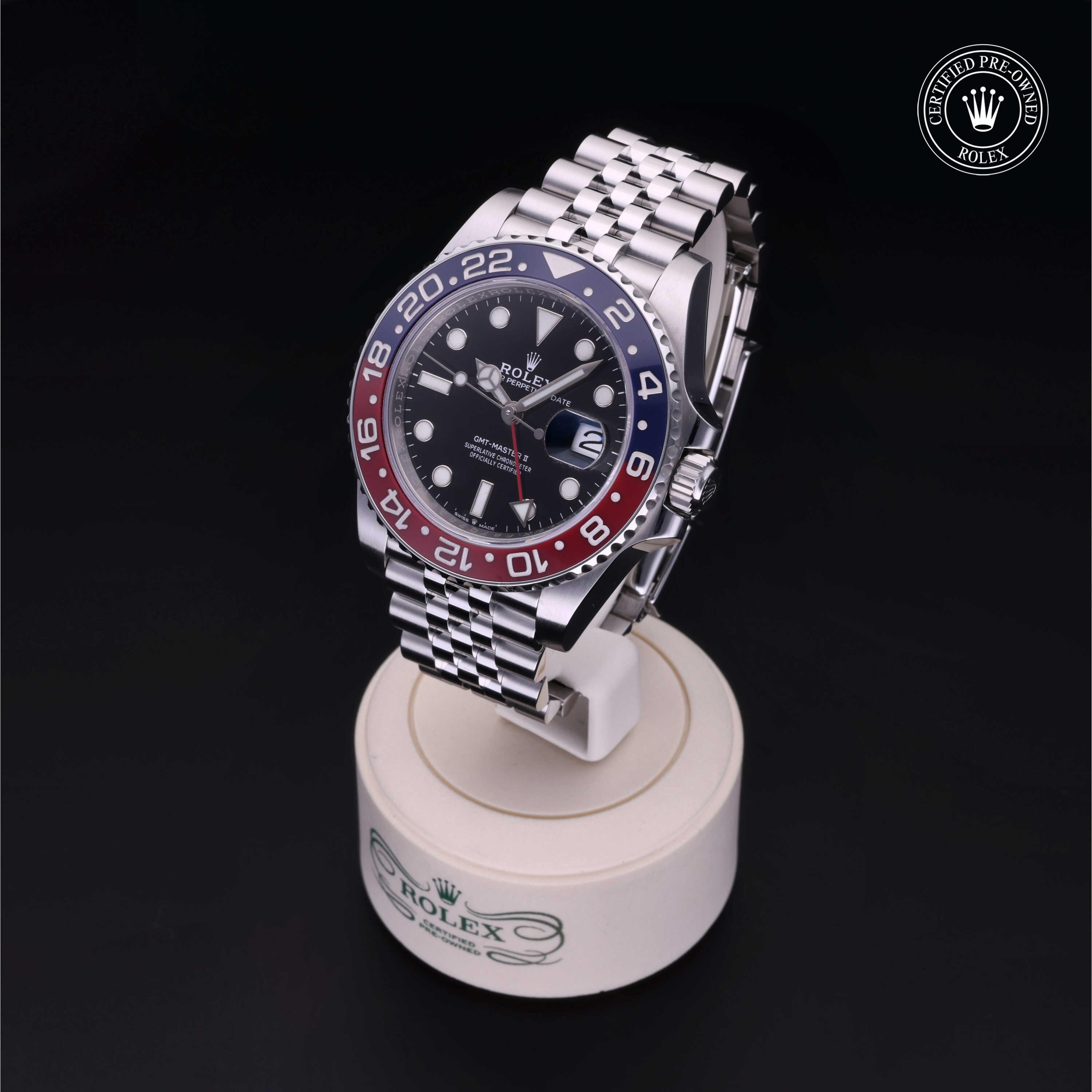 Rolex GMT-Master II in Oystersteel M126710BLRO-0001 at Alson Jewelers