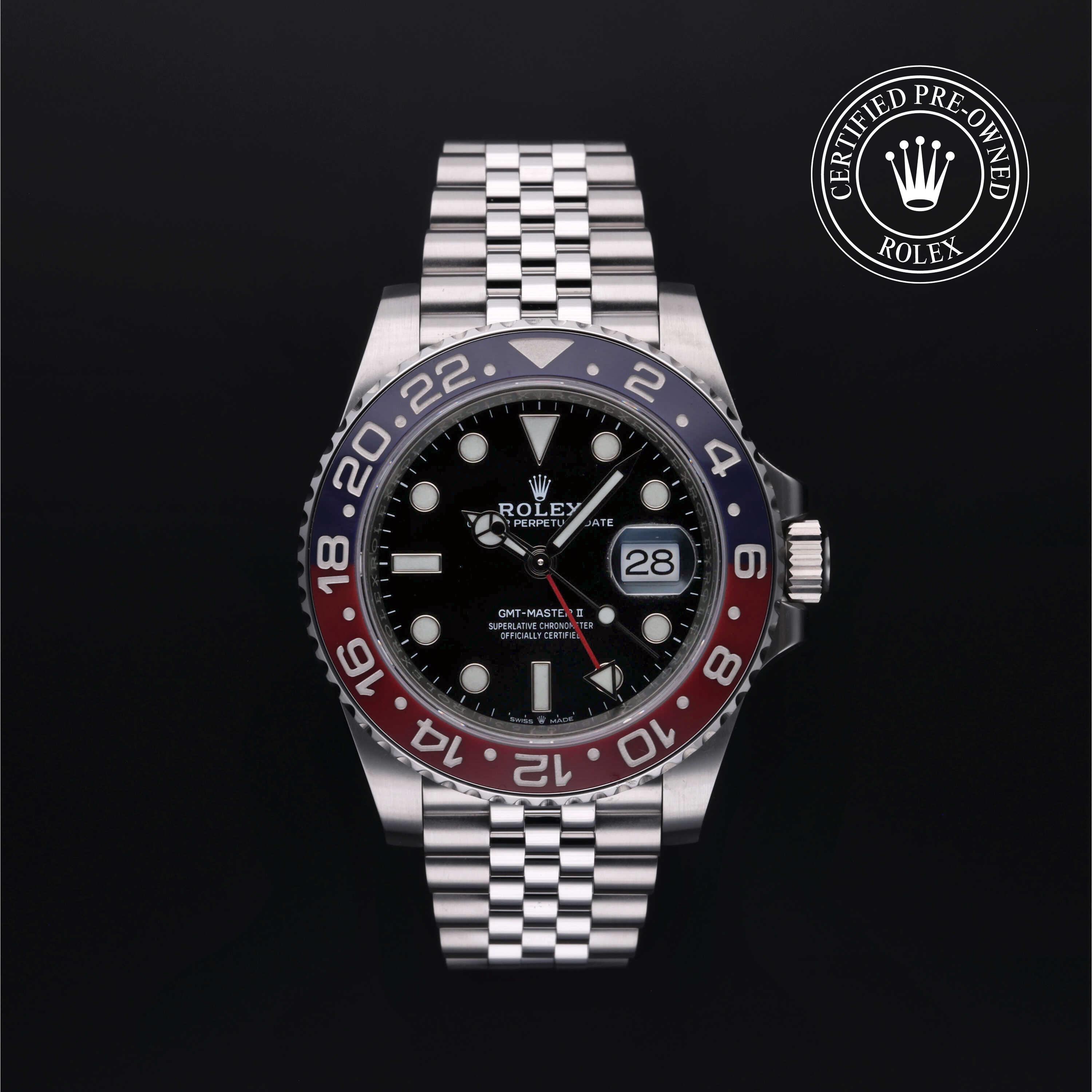 Rolex GMT-Master II in Oystersteel M126710BLRO-0001 at Alson Jewelers