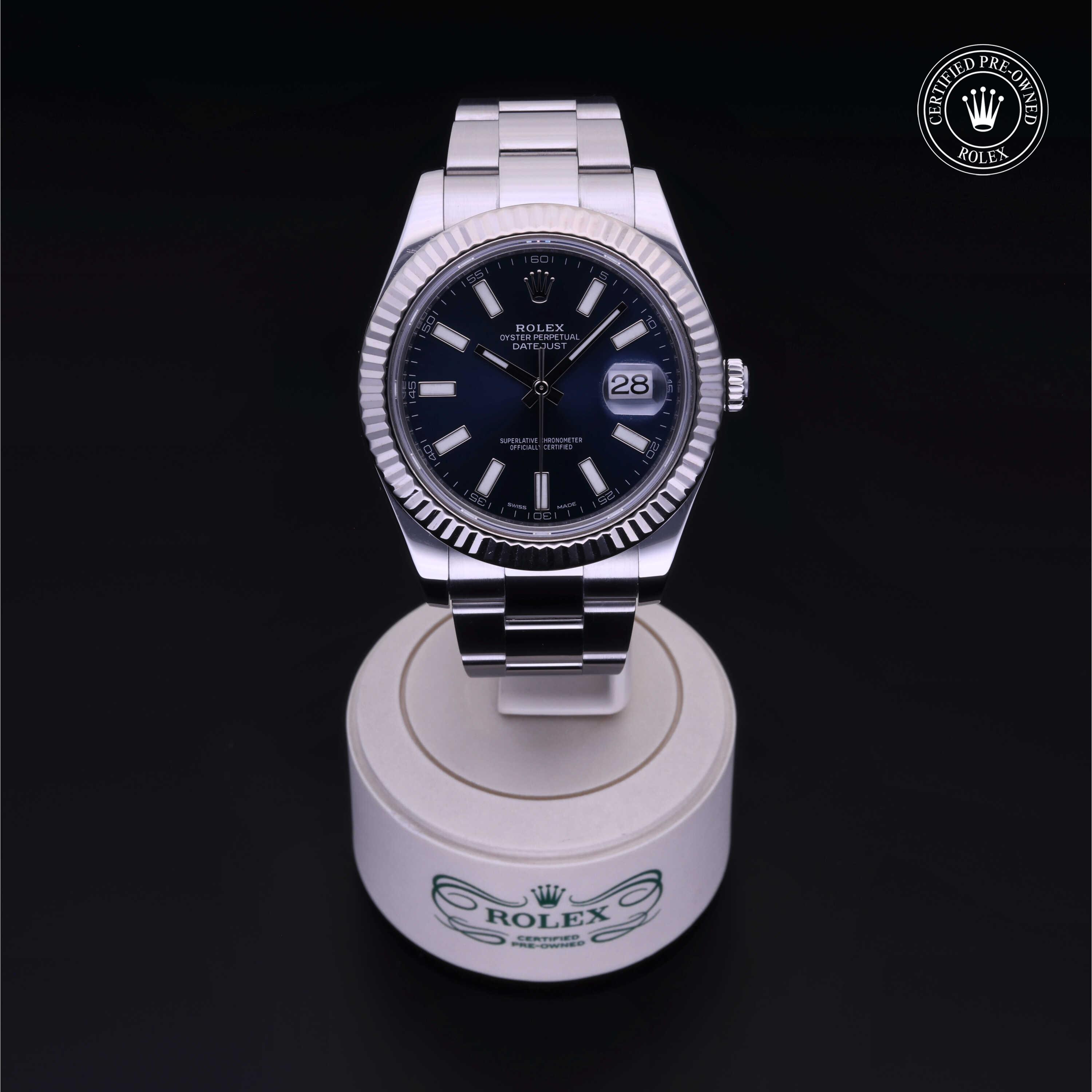 Rolex Datejust II in Rolesor 18 Carat White M116334-0005 at Alson Jewelers