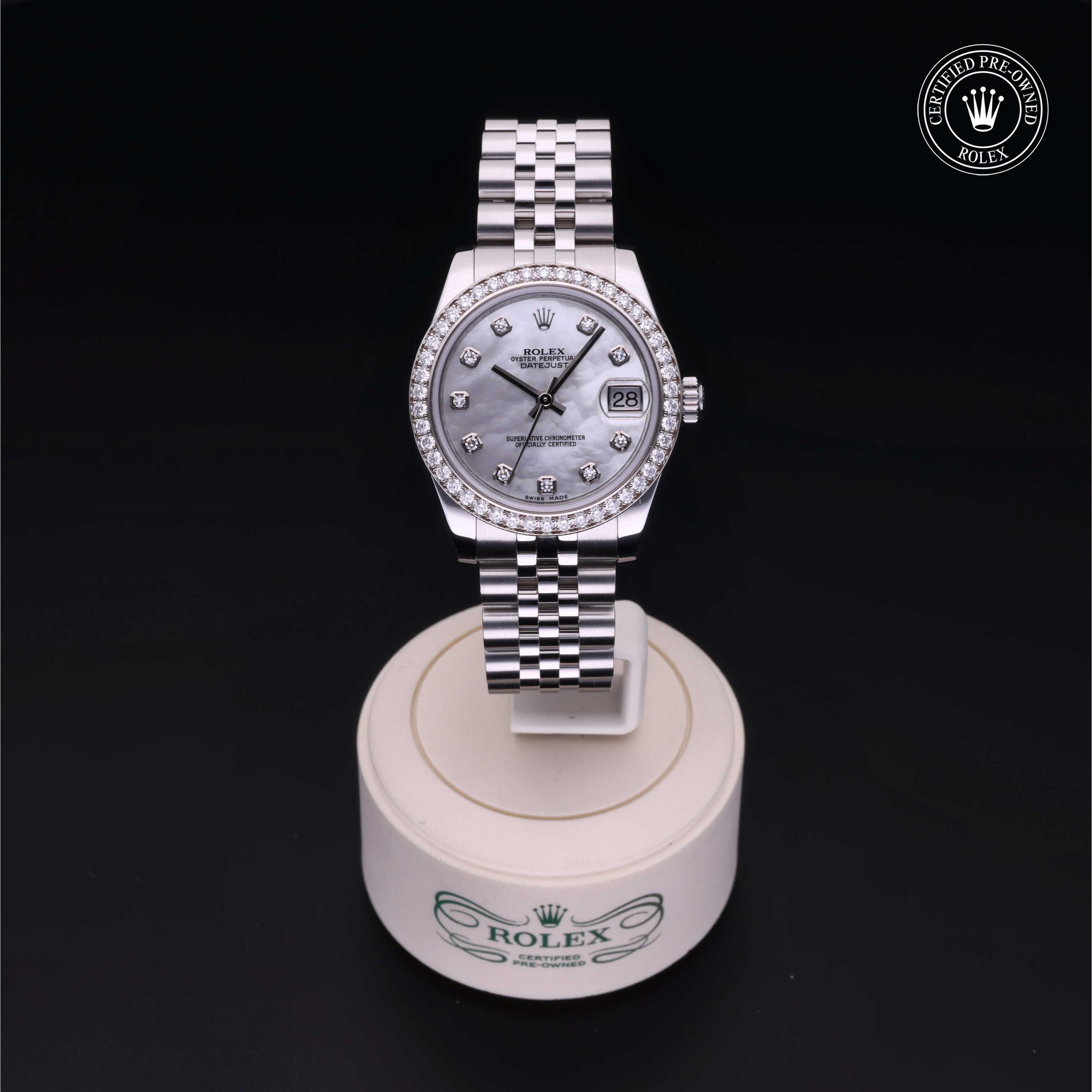 Rolex Datejust in Rolesor 18 Carat White M178384-0004 at Alson Jewelers
