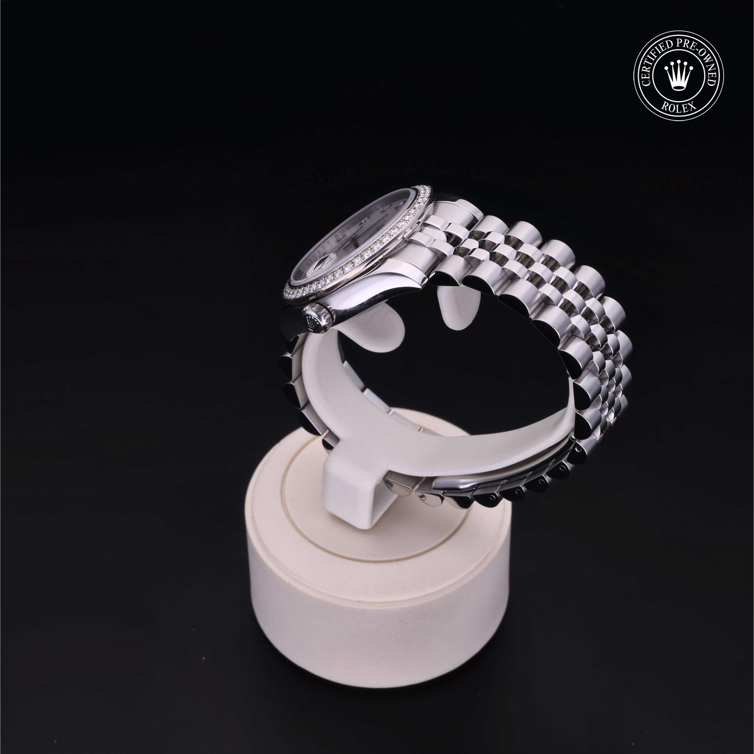 Rolex Datejust in Rolesor 18 Carat White M178384-0004 at Alson Jewelers