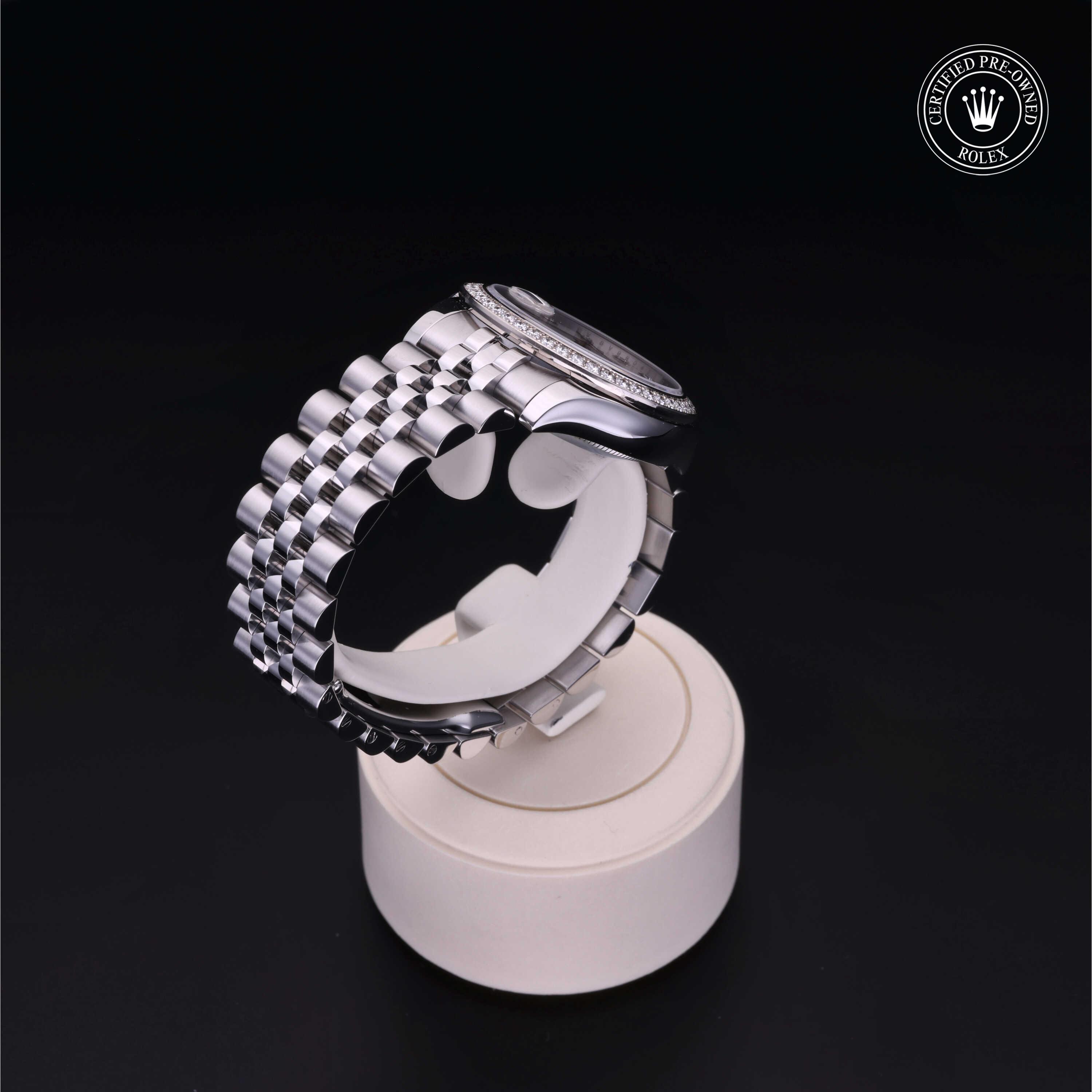 Rolex Datejust in Rolesor 18 Carat White M178384-0004 at Alson Jewelers