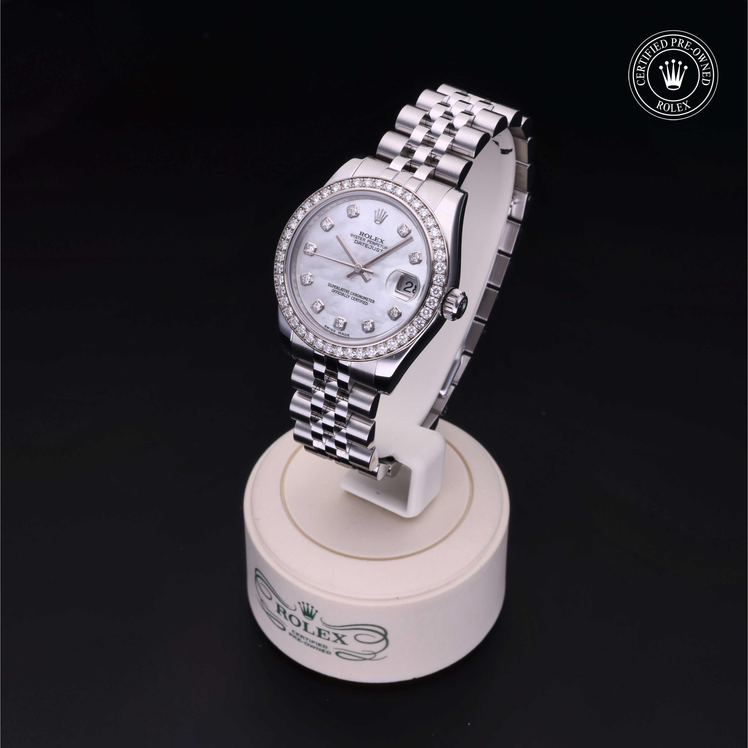 Rolex Datejust in Rolesor 18 Carat White M178384-0004 at Alson Jewelers